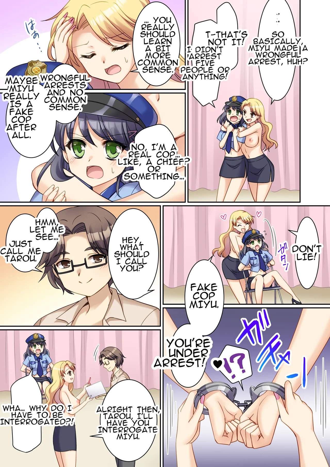 [TSF no F (Kagura Kurumi)] TS Genzitsu Kaihen ~ Shinzin Kosupure Fuuzoku Jou ♀ ni Ochiru Keisatsukan ♂ ~ | TS Reality Alteration ~Police Officer ♂ Becomes New Cosplayer Prostitute ♀~ - Page 12