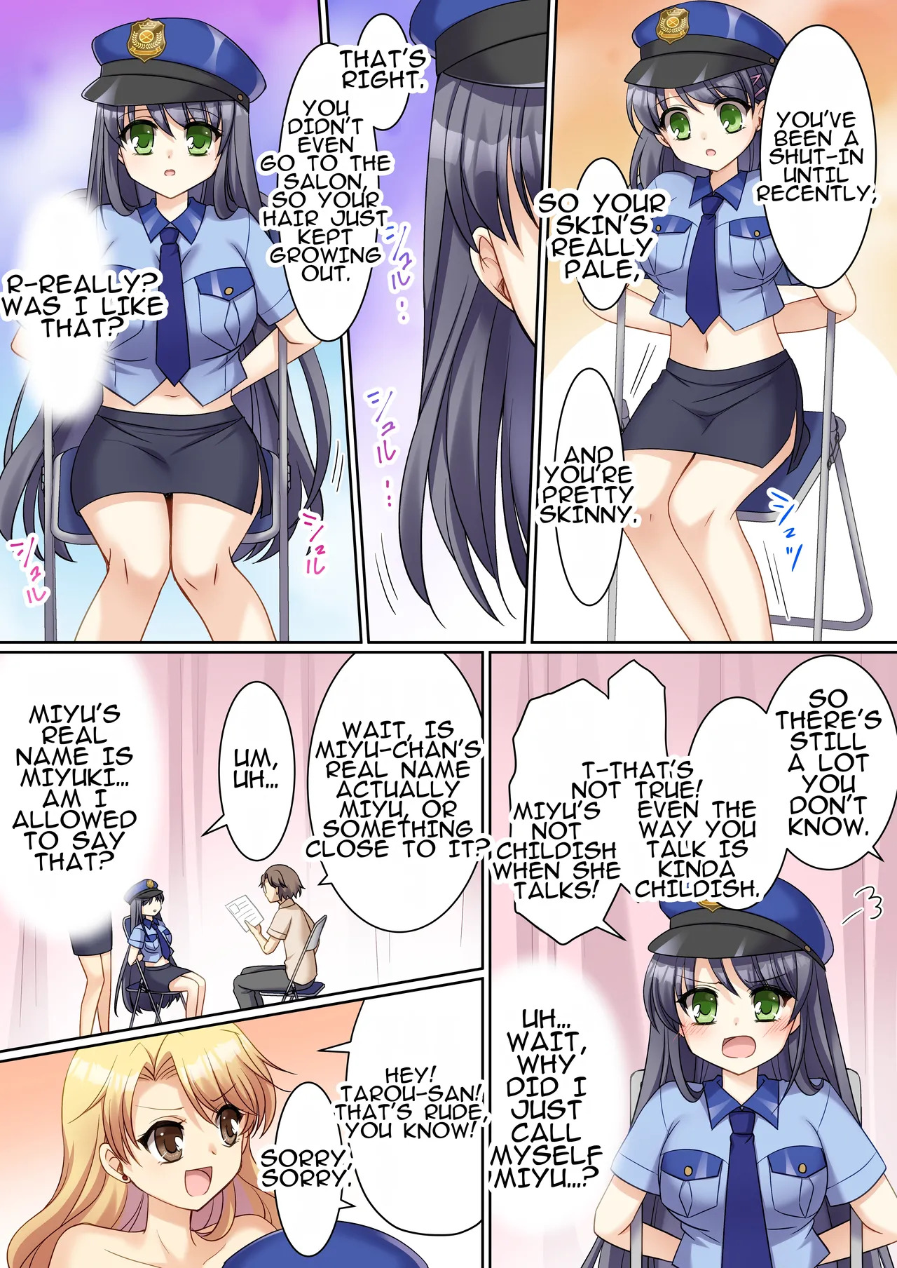 [TSF no F (Kagura Kurumi)] TS Genzitsu Kaihen ~ Shinzin Kosupure Fuuzoku Jou ♀ ni Ochiru Keisatsukan ♂ ~ | TS Reality Alteration ~Police Officer ♂ Becomes New Cosplayer Prostitute ♀~ - Page 14