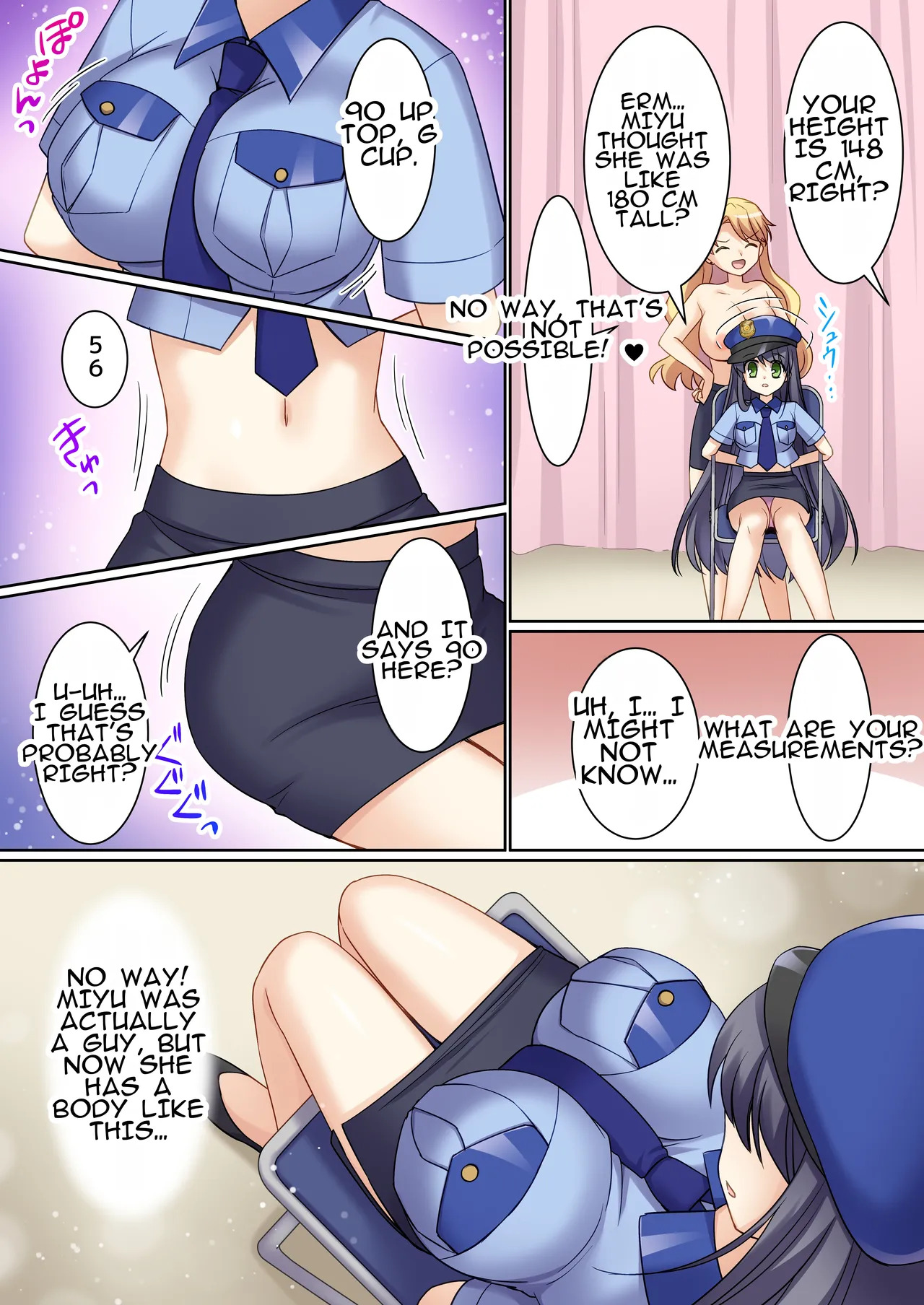[TSF no F (Kagura Kurumi)] TS Genzitsu Kaihen ~ Shinzin Kosupure Fuuzoku Jou ♀ ni Ochiru Keisatsukan ♂ ~ | TS Reality Alteration ~Police Officer ♂ Becomes New Cosplayer Prostitute ♀~ - Page 15