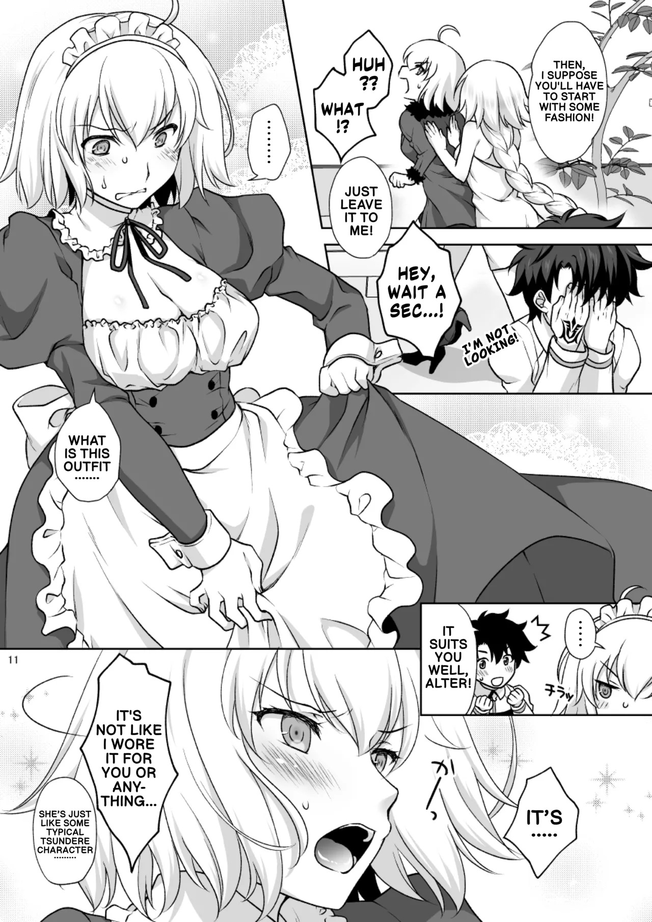 [Marimoya (Mori Marimo)] Chaldea Girls Collection double Jeanne serving as maids (FateGrand Order) [Digital] (English) - Page 10