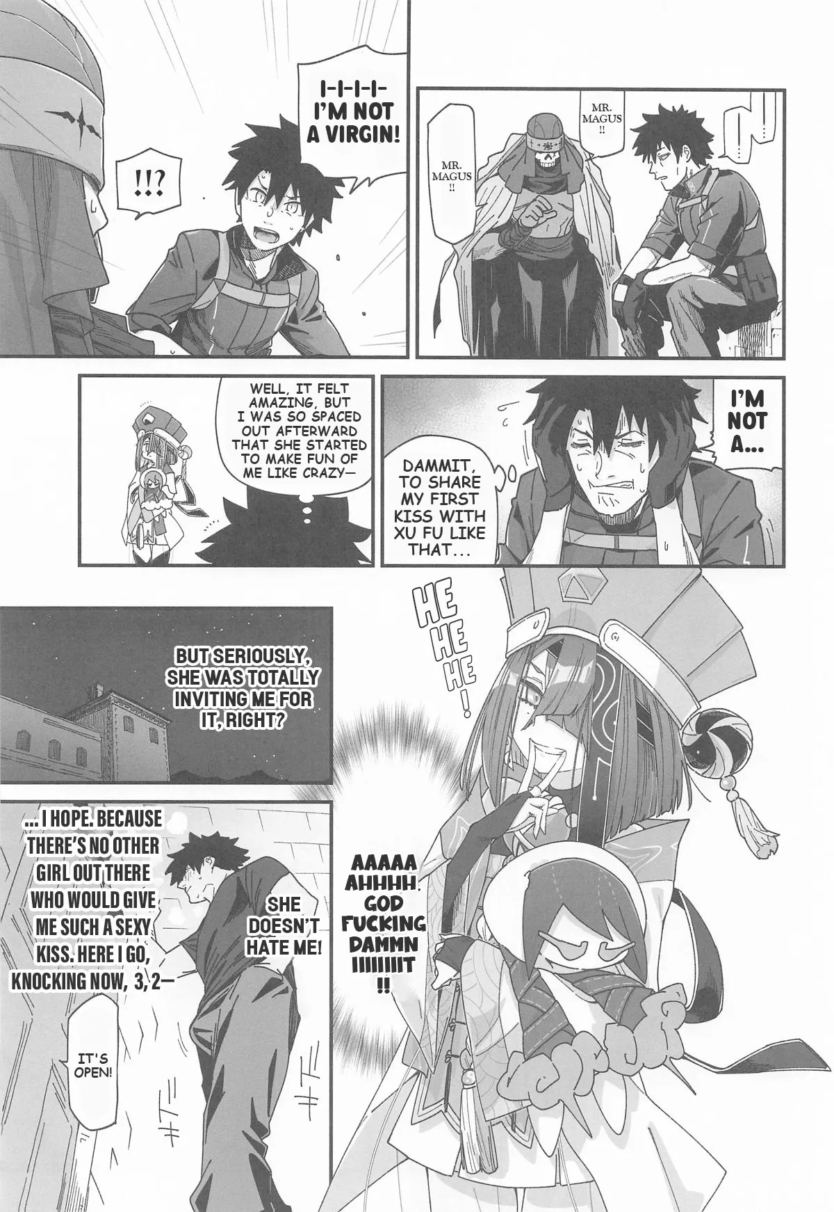 (C107) Xufu-chan no Karada nanka Kyoumi Naiyai!! in Traum | I'm not interested in Xu Fu's body, I’m telling you!! In Traum (Fate/Grand Order) [English] - Page 10