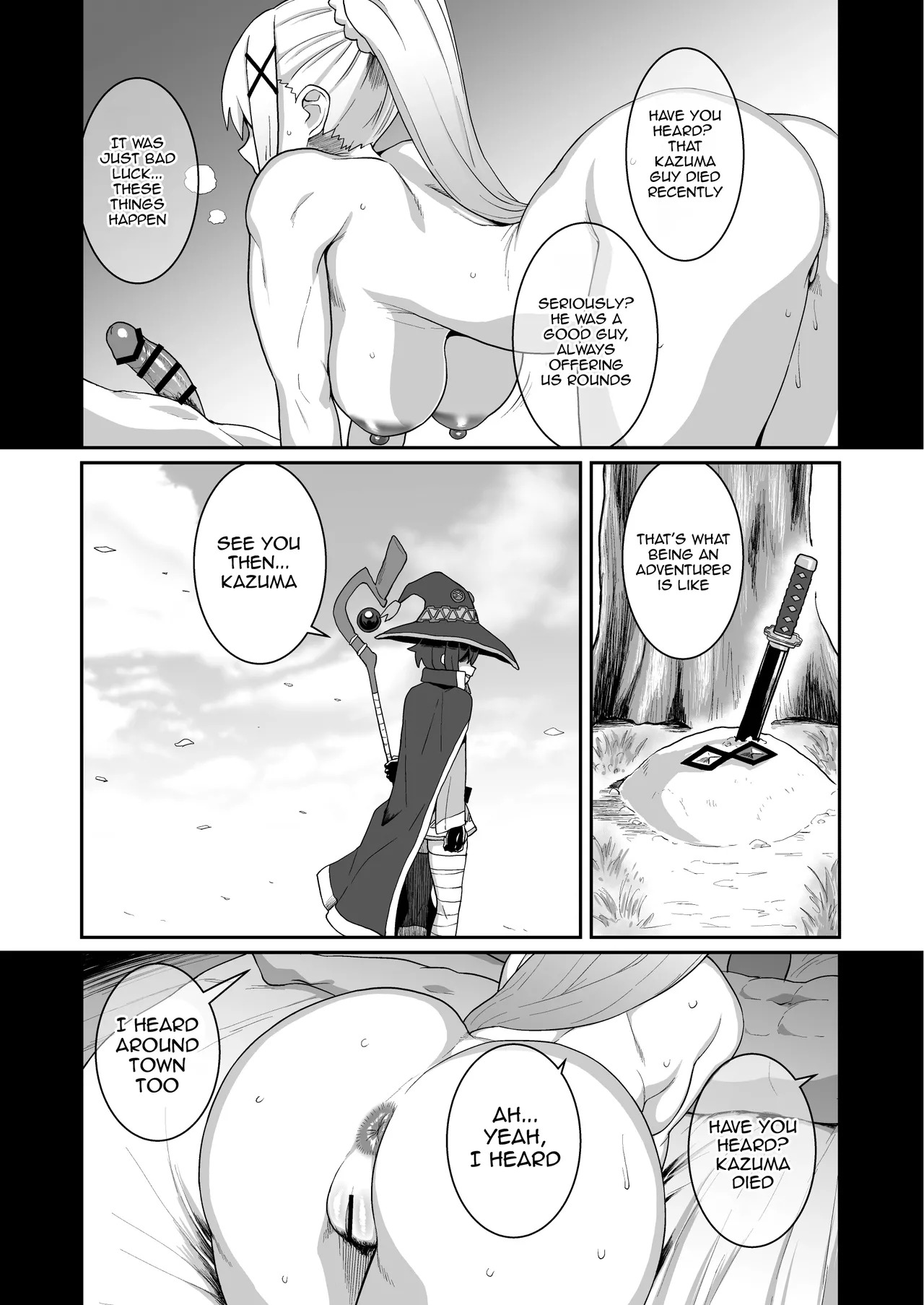 [ParadiseGom (Gorgonzola)] Ah Nante Subarashii Sekai | Ah, What A Wonderful World (Kono Subarashii Sekai ni Syukufuku o!) [English] {Doujins.com} [Digital] - Page 42