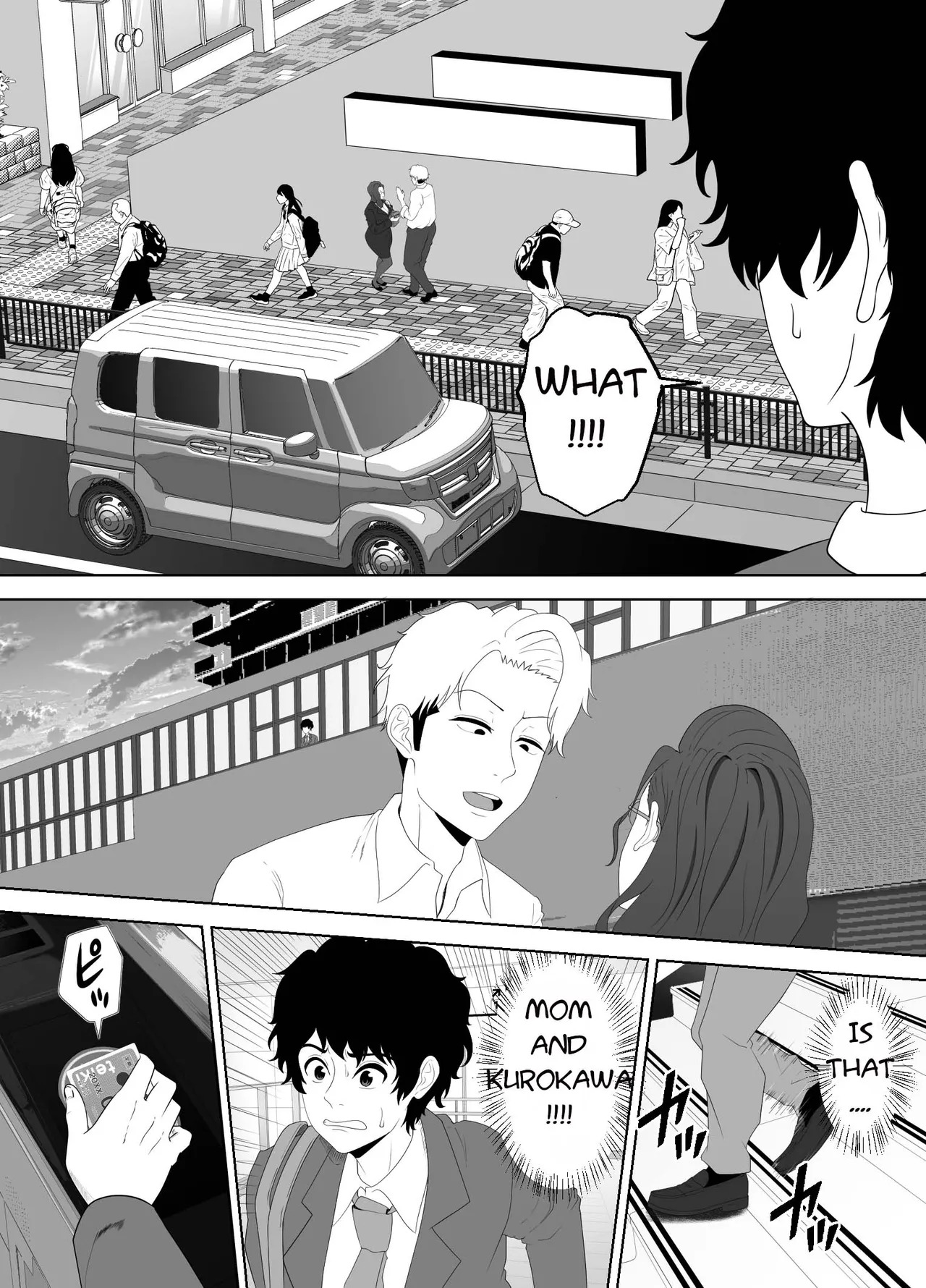 [Studio Macaron (Moeyama P-Man)] Houkago ni Ochita Haha - SmaPho ni Nokosareta Kiroku | Fallen mother after school [Engslish] [toidaden] - Page 17