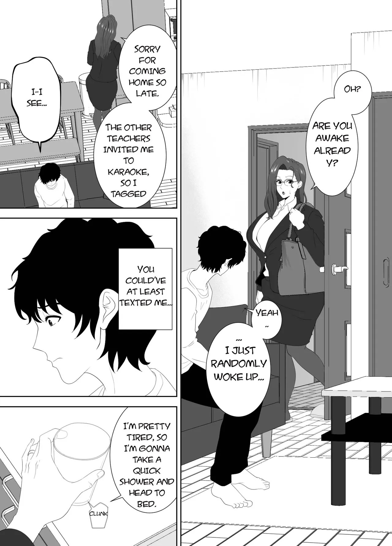[Studio Macaron (Moeyama P-Man)] Houkago ni Ochita Haha - SmaPho ni Nokosareta Kiroku | Fallen mother after school [Engslish] [toidaden] - Page 22