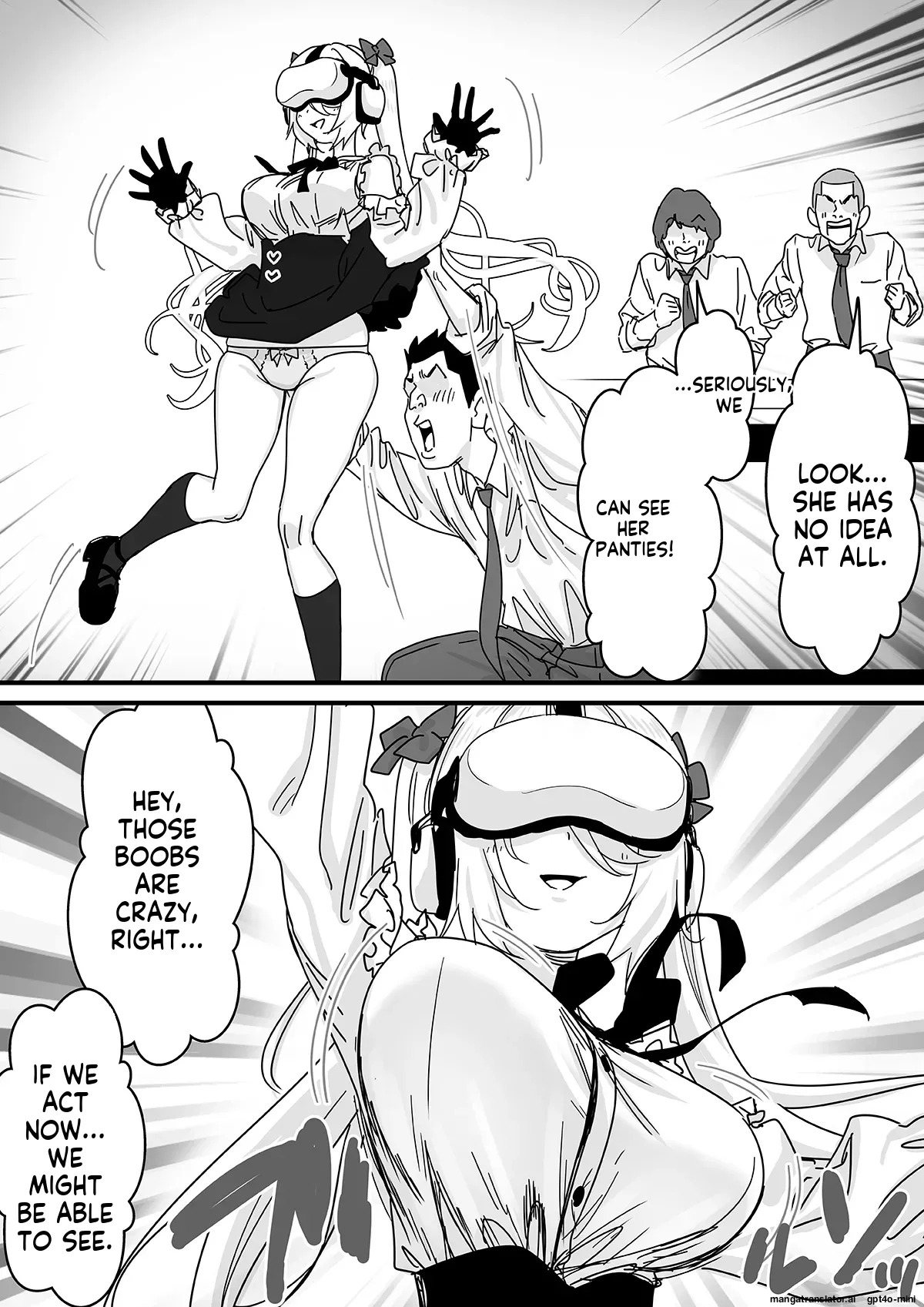 [P&I (Mel EX, Satsukimasu)] [Sad News] Popular streamer gets so absorbed in VR that they end up having their nipples revealed lol - Page 21