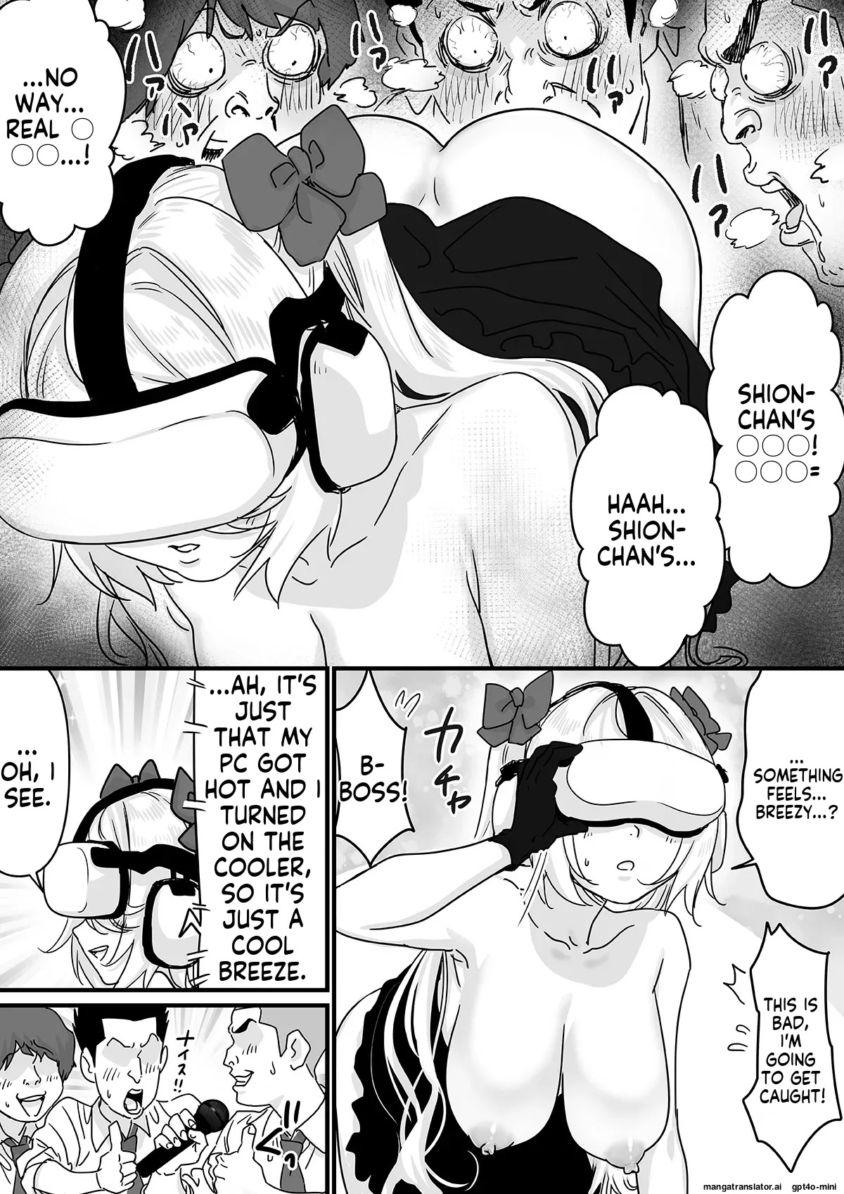 [P&I (Mel EX, Satsukimasu)] [Sad News] Popular streamer gets so absorbed in VR that they end up having their nipples revealed lol - Page 34