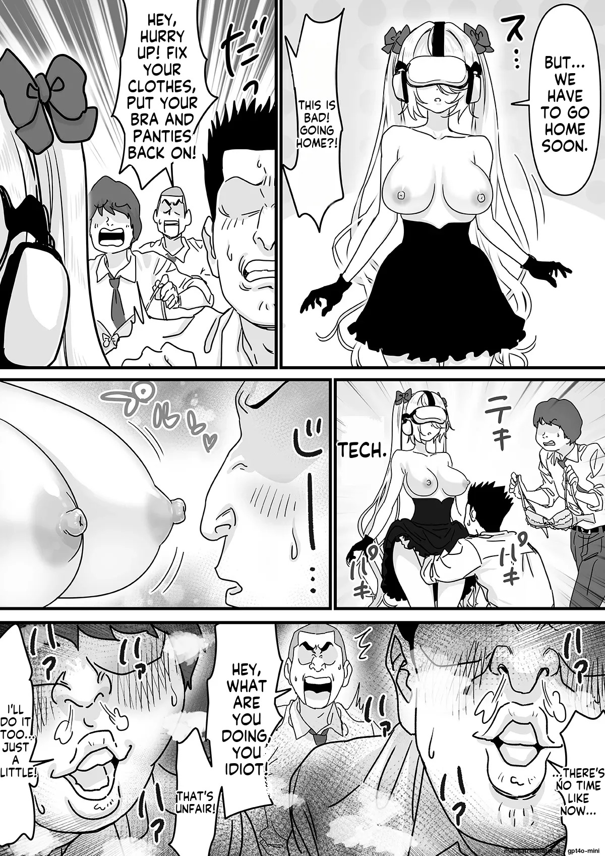 [P&I (Mel EX, Satsukimasu)] [Sad News] Popular streamer gets so absorbed in VR that they end up having their nipples revealed lol - Page 35
