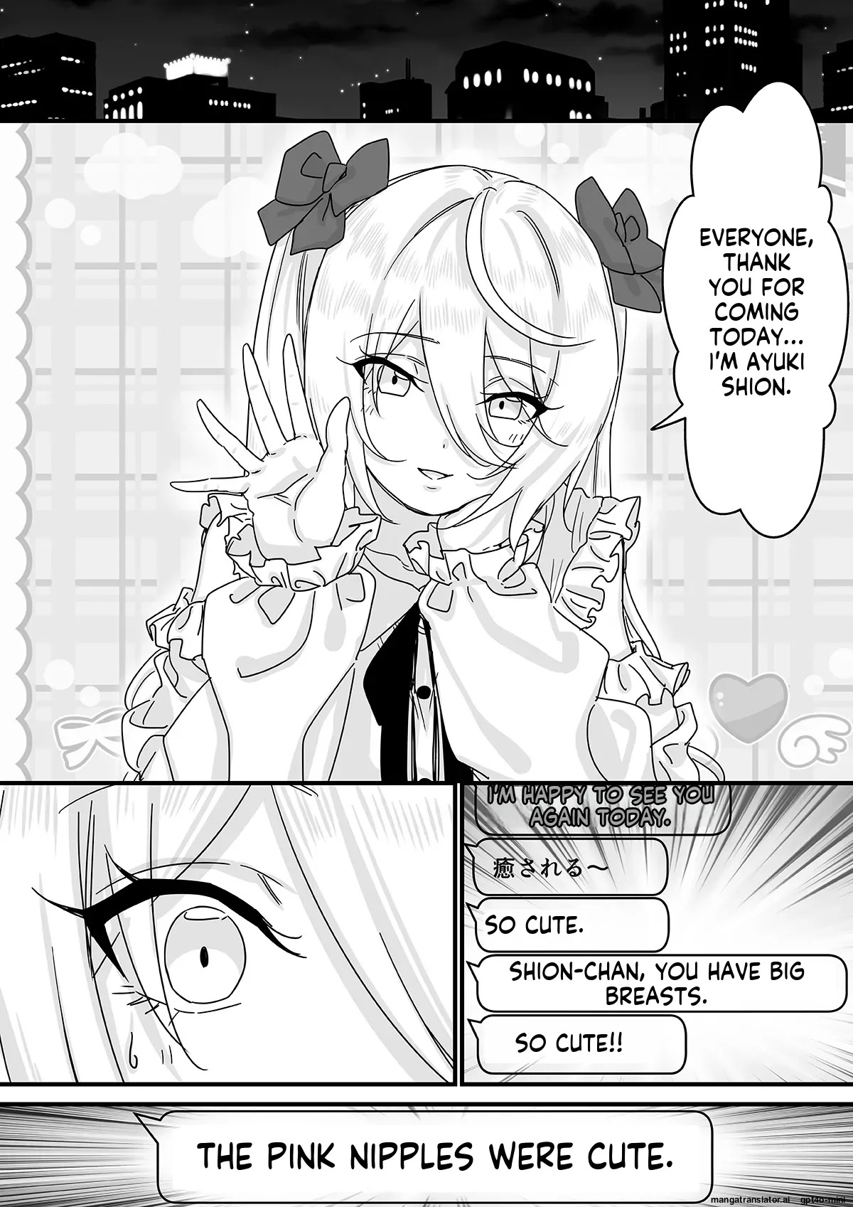 [P&I (Mel EX, Satsukimasu)] [Sad News] Popular streamer gets so absorbed in VR that they end up having their nipples revealed lol - Page 39