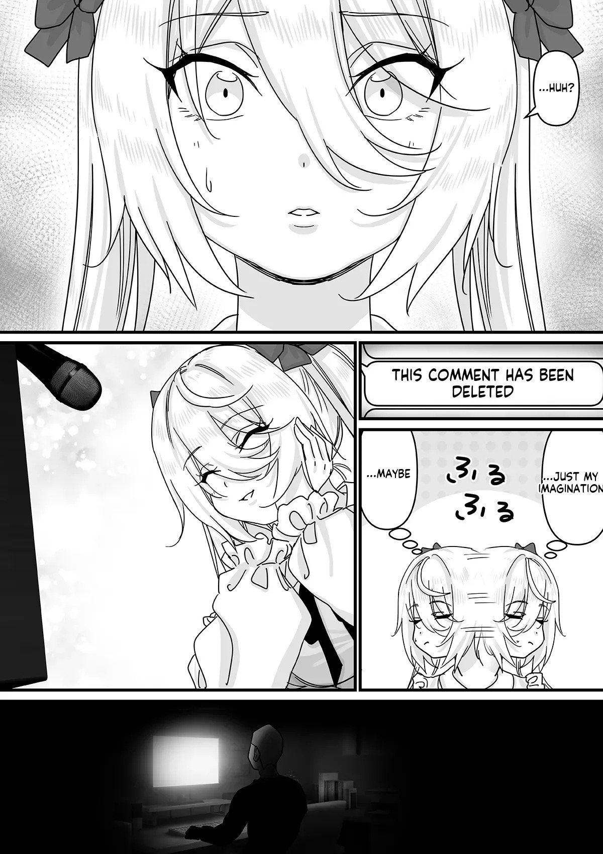 [P&I (Mel EX, Satsukimasu)] [Sad News] Popular streamer gets so absorbed in VR that they end up having their nipples revealed lol - Page 40