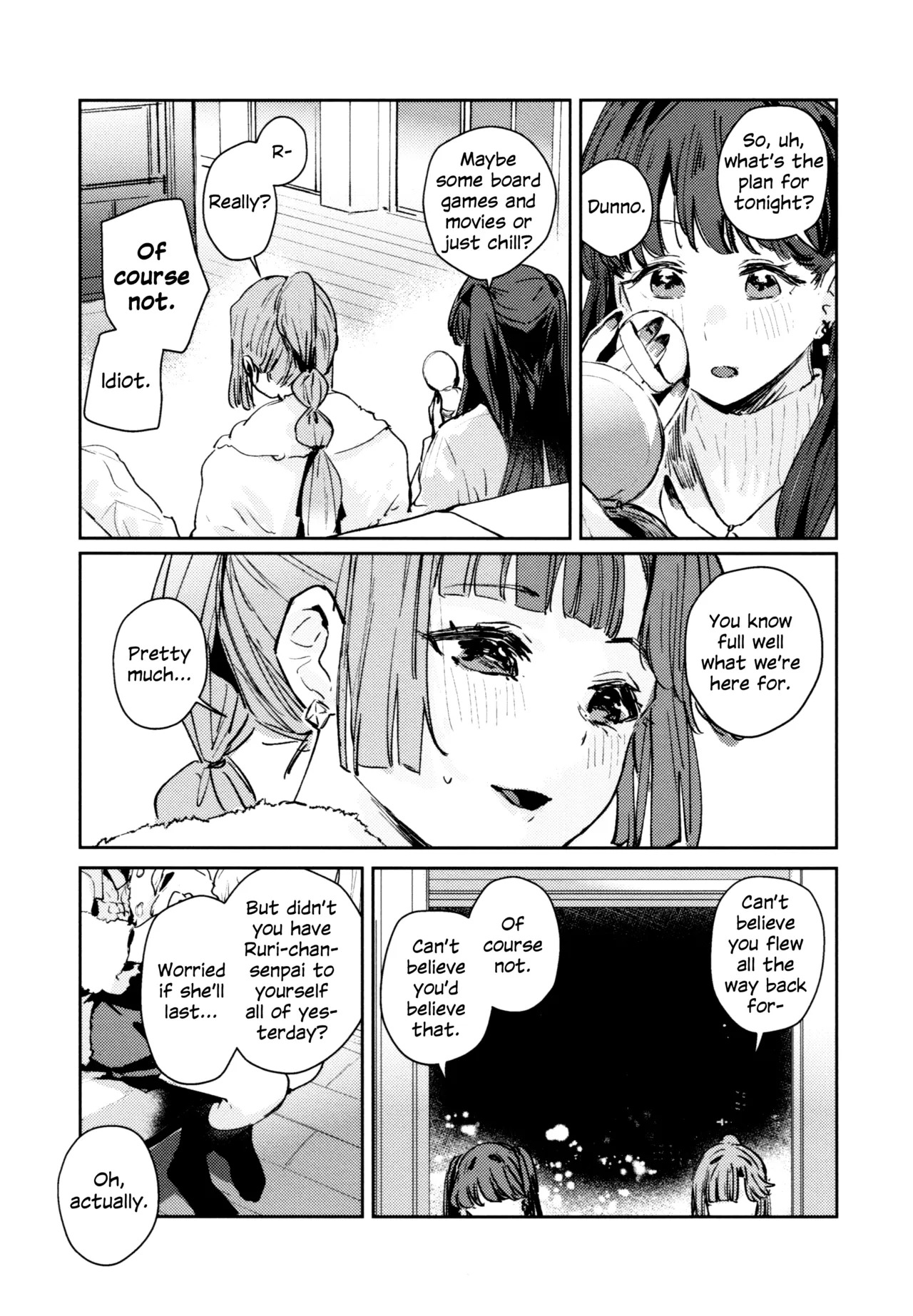 (C107) [virophilia (Orihi Chihiro)] Fuki Kanzenbon | Transgression (Love Live! Hasunosora Jogakuin School Idol Club) [English] - Page 146