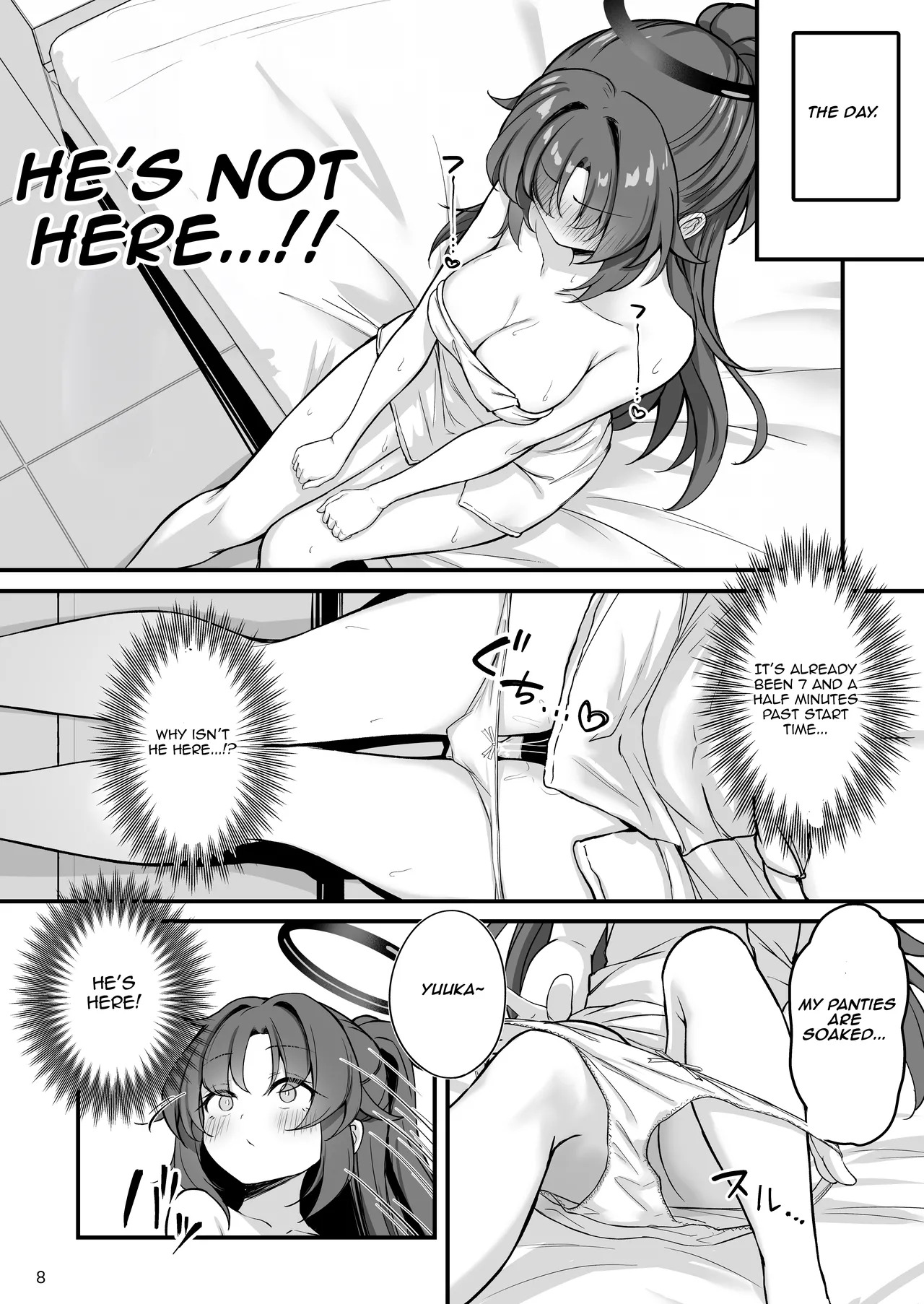 Yuuka-chan Soap Land (Blue Archive) [English] [Aishi21] [Digital] - Page 9