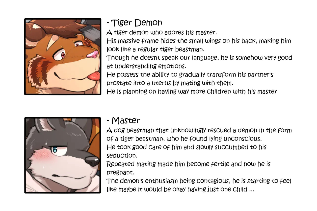 [Higirai] The Tiger Demon trying to impregnate his master + Bonus pictures (English) - Page 10