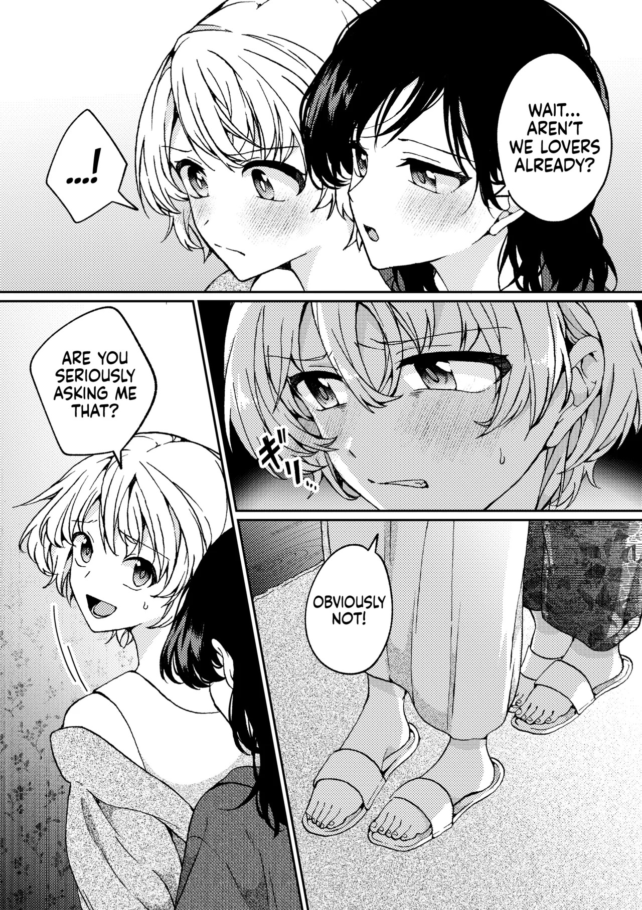 [Boushitsu Yesterday (Kawauchi)] i no Shissou | The Disappearance of "i" (R18 Yuri Soushuuhen i no Arika - where love is) [English] [Castle TL] [Digital] - Page 105