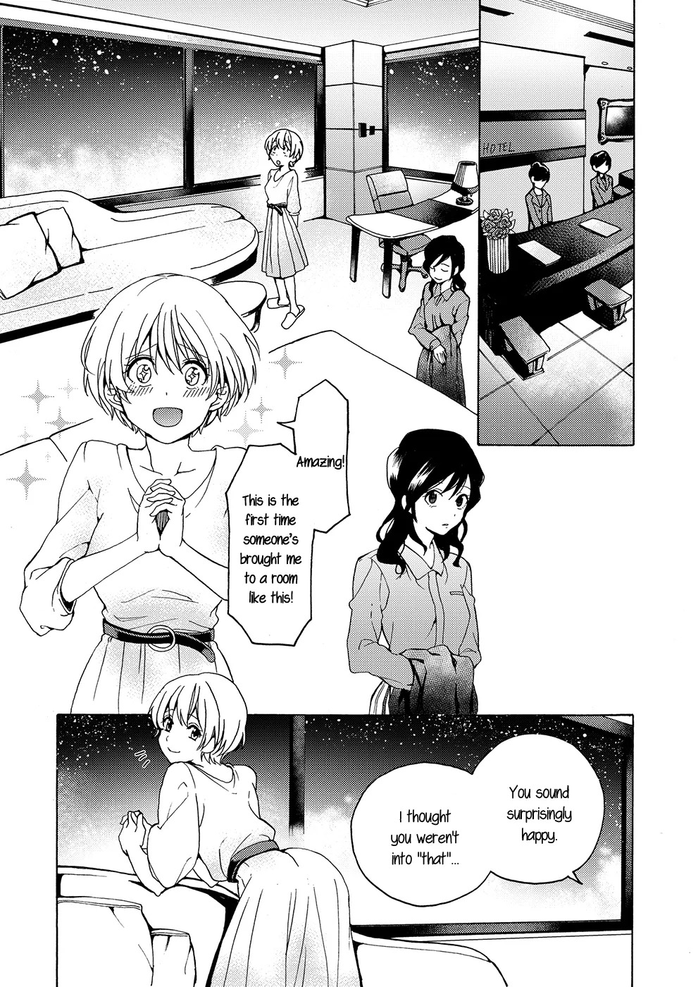 [Boushitsu Yesterday (Kawauchi)] i no Shissou | The Disappearance of "i" (R18 Yuri Soushuuhen i no Arika - where love is) [English] [Castle TL] [Digital] - Page 12