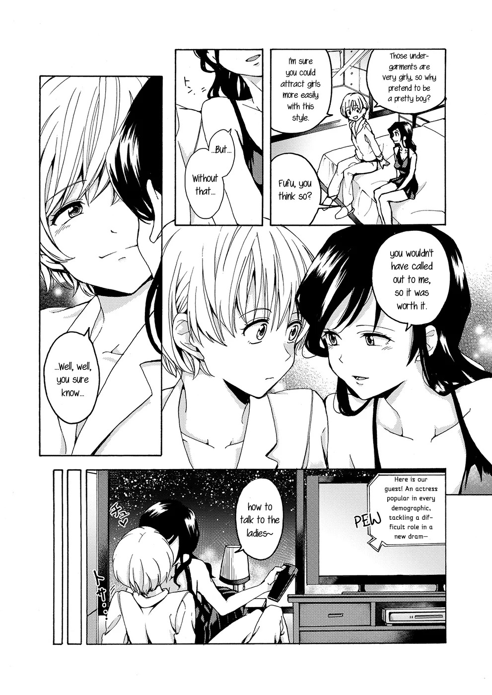 [Boushitsu Yesterday (Kawauchi)] i no Shissou | The Disappearance of "i" (R18 Yuri Soushuuhen i no Arika - where love is) [English] [Castle TL] [Digital] - Page 17
