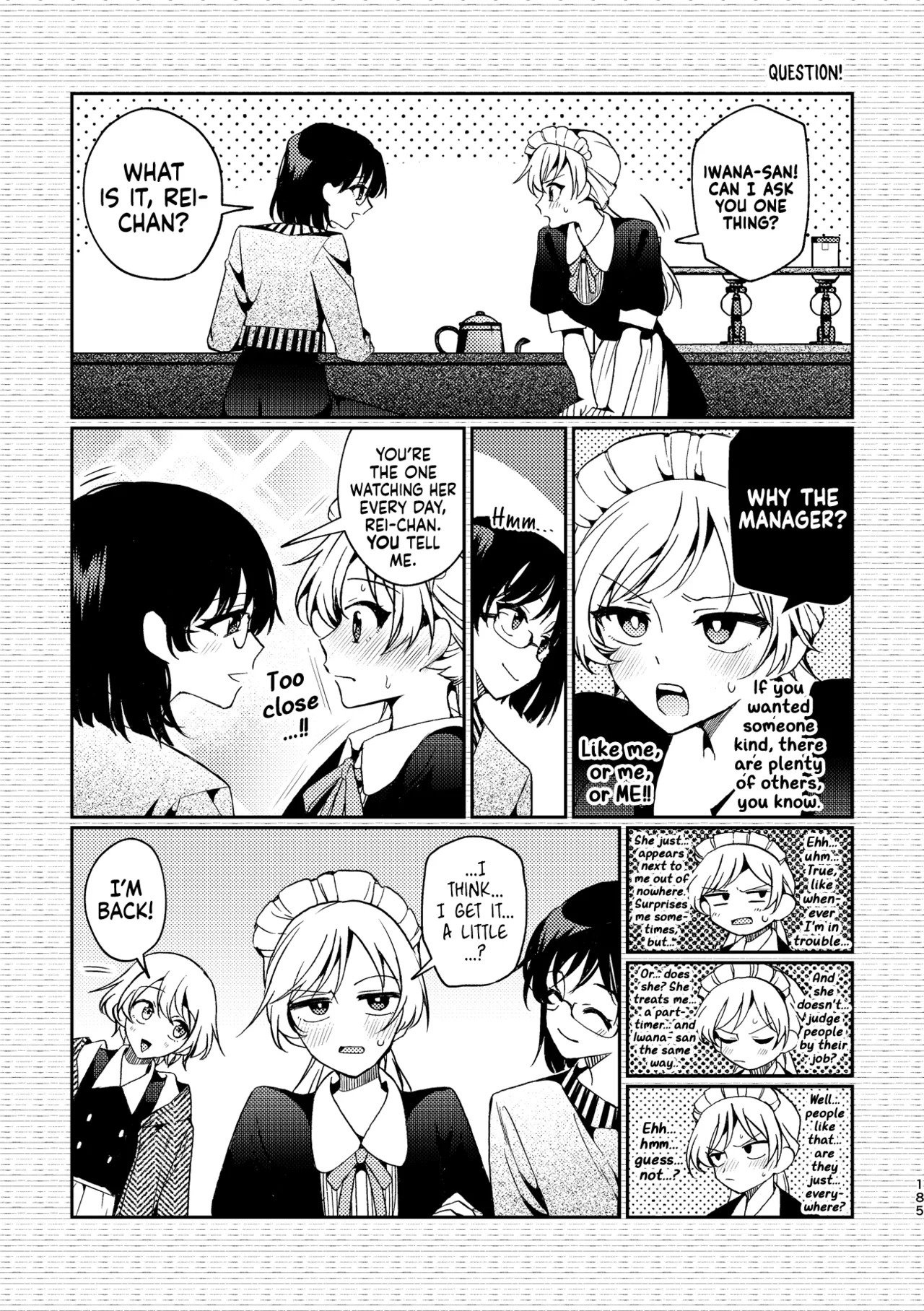 [Boushitsu Yesterday (Kawauchi)] i no Shissou | The Disappearance of "i" (R18 Yuri Soushuuhen i no Arika - where love is) [English] [Castle TL] [Digital] - Page 185