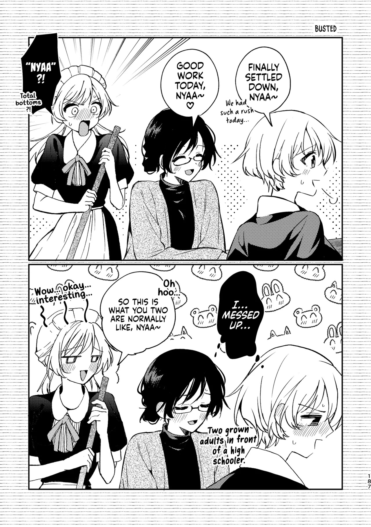 [Boushitsu Yesterday (Kawauchi)] i no Shissou | The Disappearance of "i" (R18 Yuri Soushuuhen i no Arika - where love is) [English] [Castle TL] [Digital] - Page 187