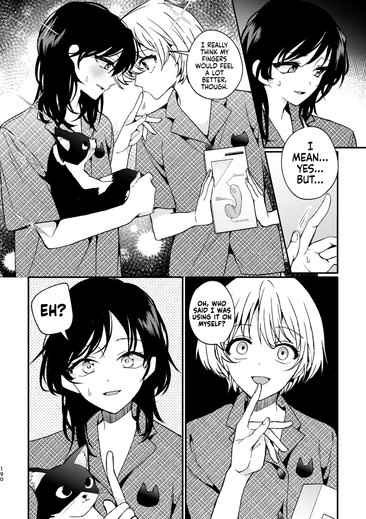 [Boushitsu Yesterday (Kawauchi)] i no Shissou | The Disappearance of "i" (R18 Yuri Soushuuhen i no Arika - where love is) [English] [Castle TL] [Digital] - Page 190