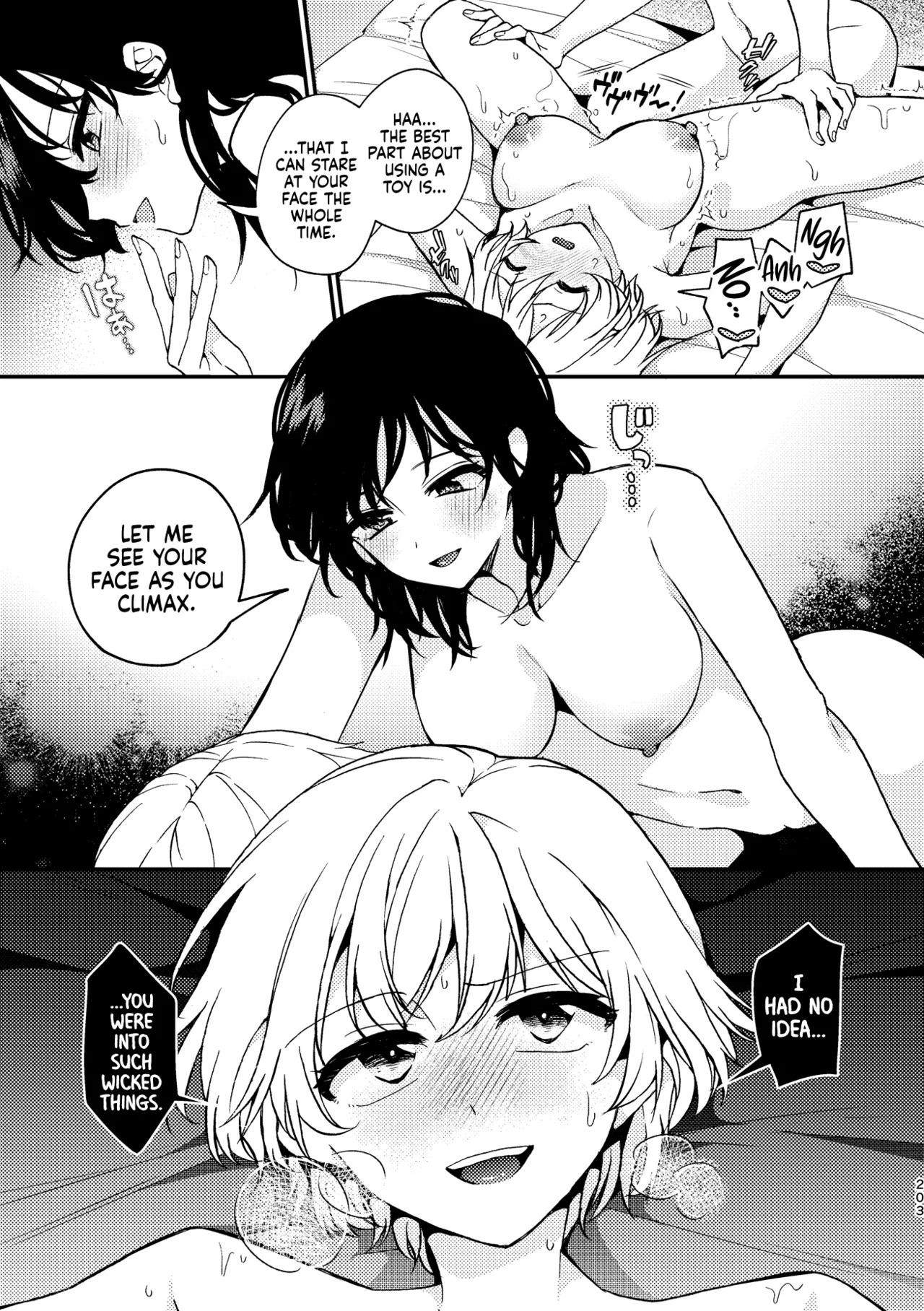 [Boushitsu Yesterday (Kawauchi)] i no Shissou | The Disappearance of "i" (R18 Yuri Soushuuhen i no Arika - where love is) [English] [Castle TL] [Digital] - Page 203