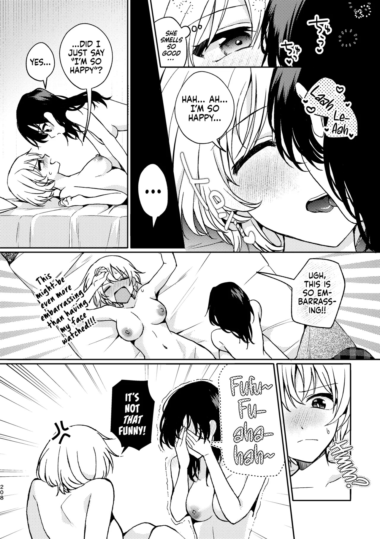 [Boushitsu Yesterday (Kawauchi)] i no Shissou | The Disappearance of "i" (R18 Yuri Soushuuhen i no Arika - where love is) [English] [Castle TL] [Digital] - Page 208