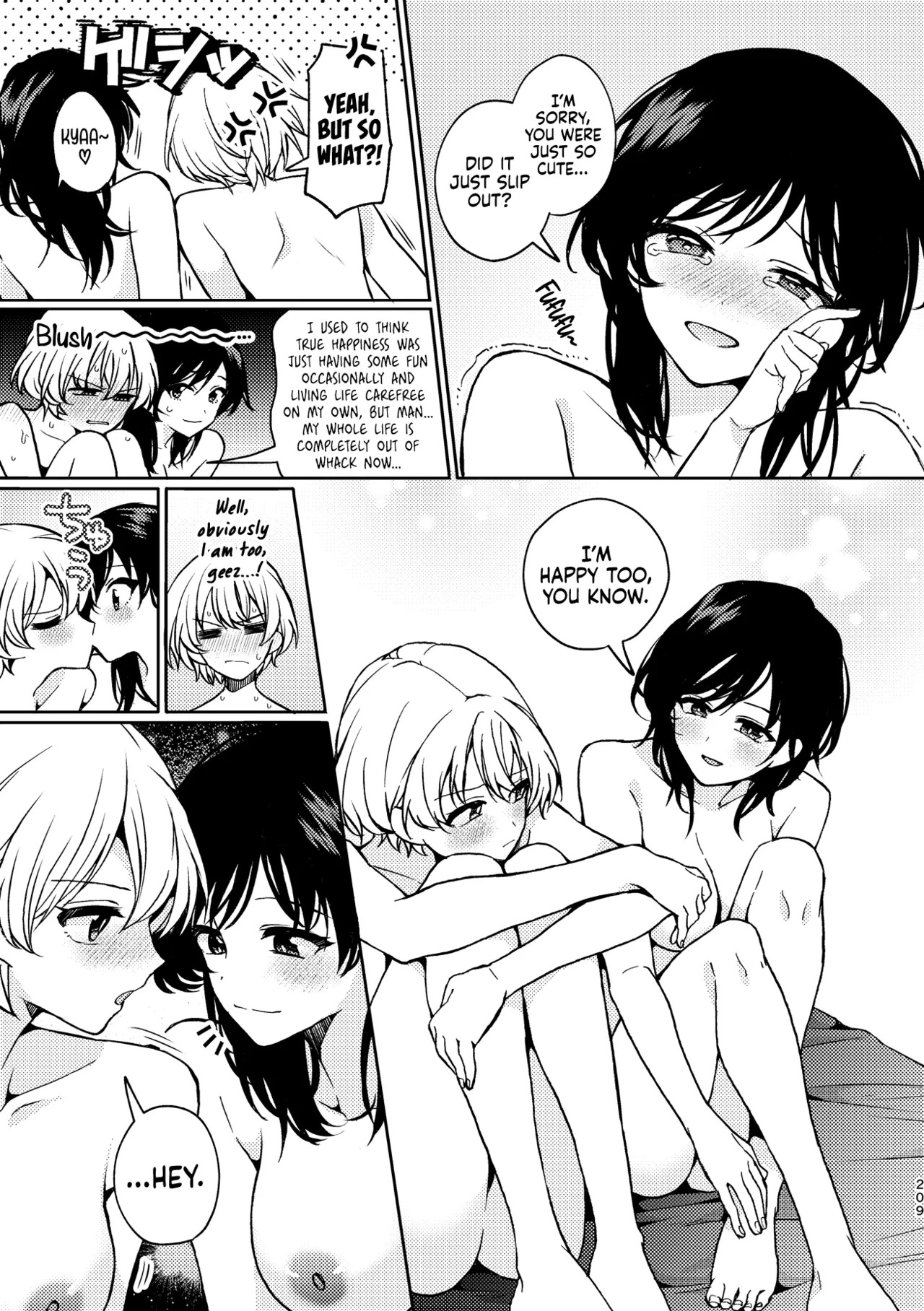 [Boushitsu Yesterday (Kawauchi)] i no Shissou | The Disappearance of "i" (R18 Yuri Soushuuhen i no Arika - where love is) [English] [Castle TL] [Digital] - Page 209