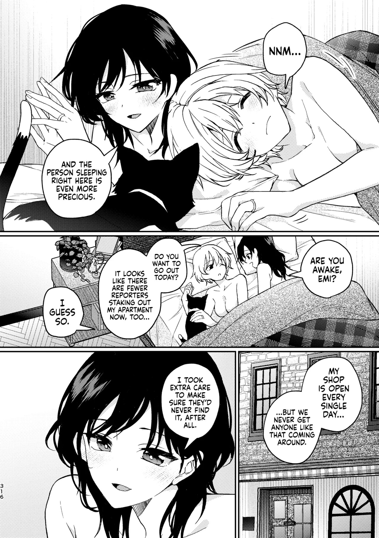[Boushitsu Yesterday (Kawauchi)] i no Shissou | The Disappearance of "i" (R18 Yuri Soushuuhen i no Arika - where love is) [English] [Castle TL] [Digital] - Page 217