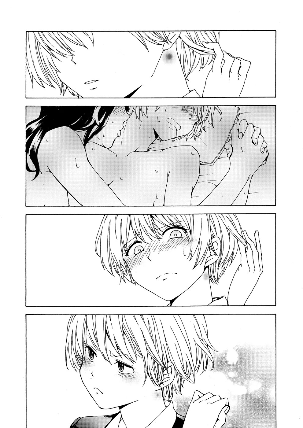 [Boushitsu Yesterday (Kawauchi)] i no Shissou | The Disappearance of "i" (R18 Yuri Soushuuhen i no Arika - where love is) [English] [Castle TL] [Digital] - Page 44
