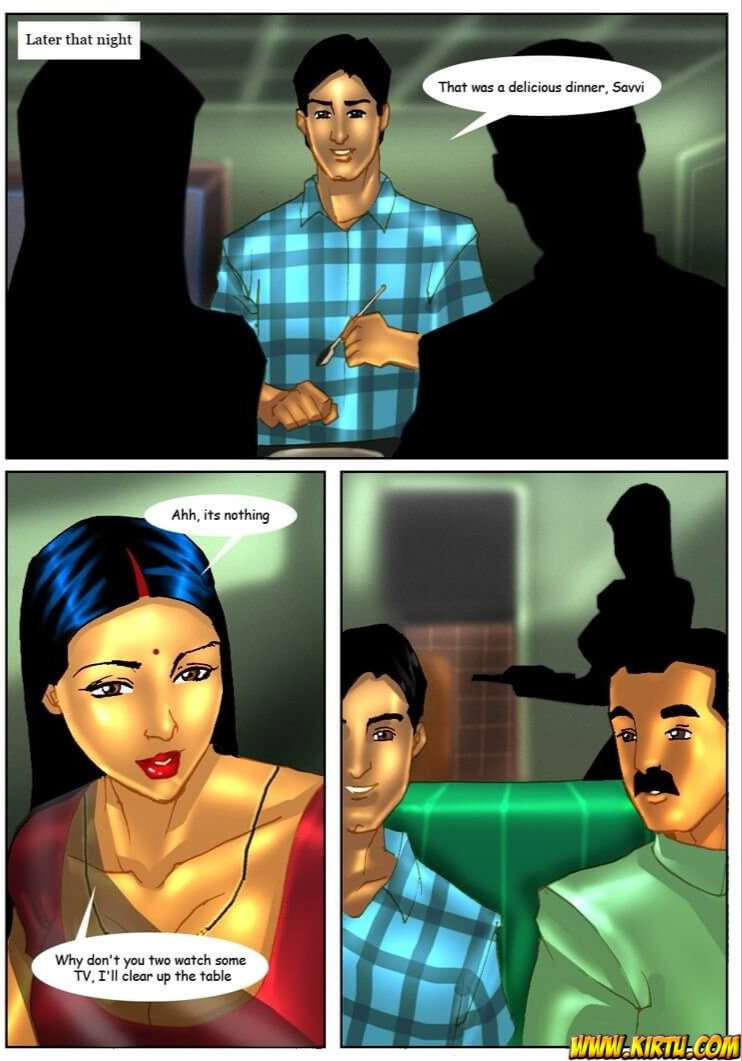 Savita Bhabhi Episode 4 The Perfect Hostess (English) - Page 13
