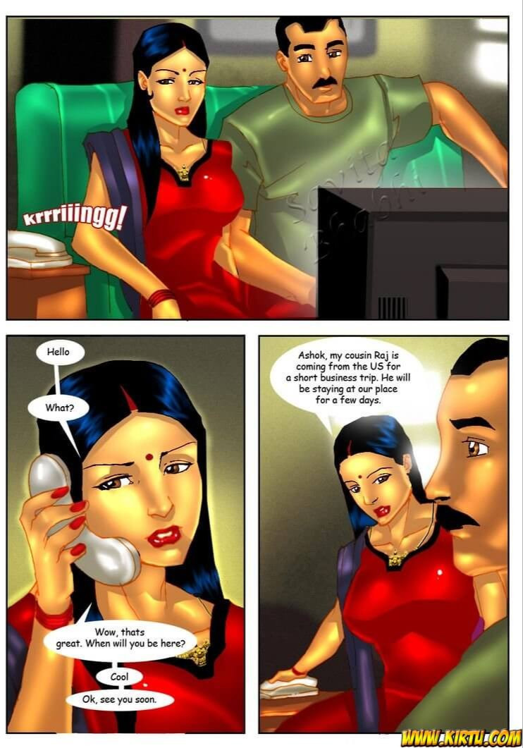 Savita Bhabhi Episode 4 The Perfect Hostess (English) - Page 2