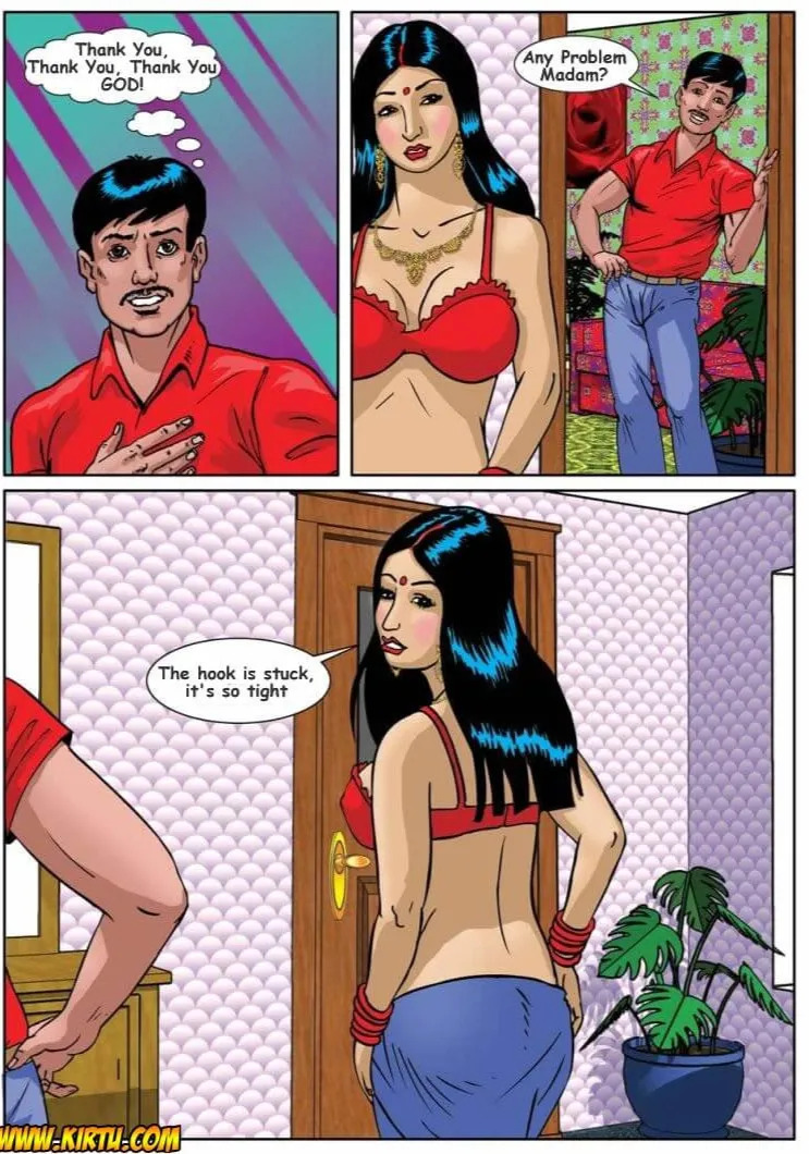 Savita Bhabhi Episode 1 Bra Salesman (English) - Page 14