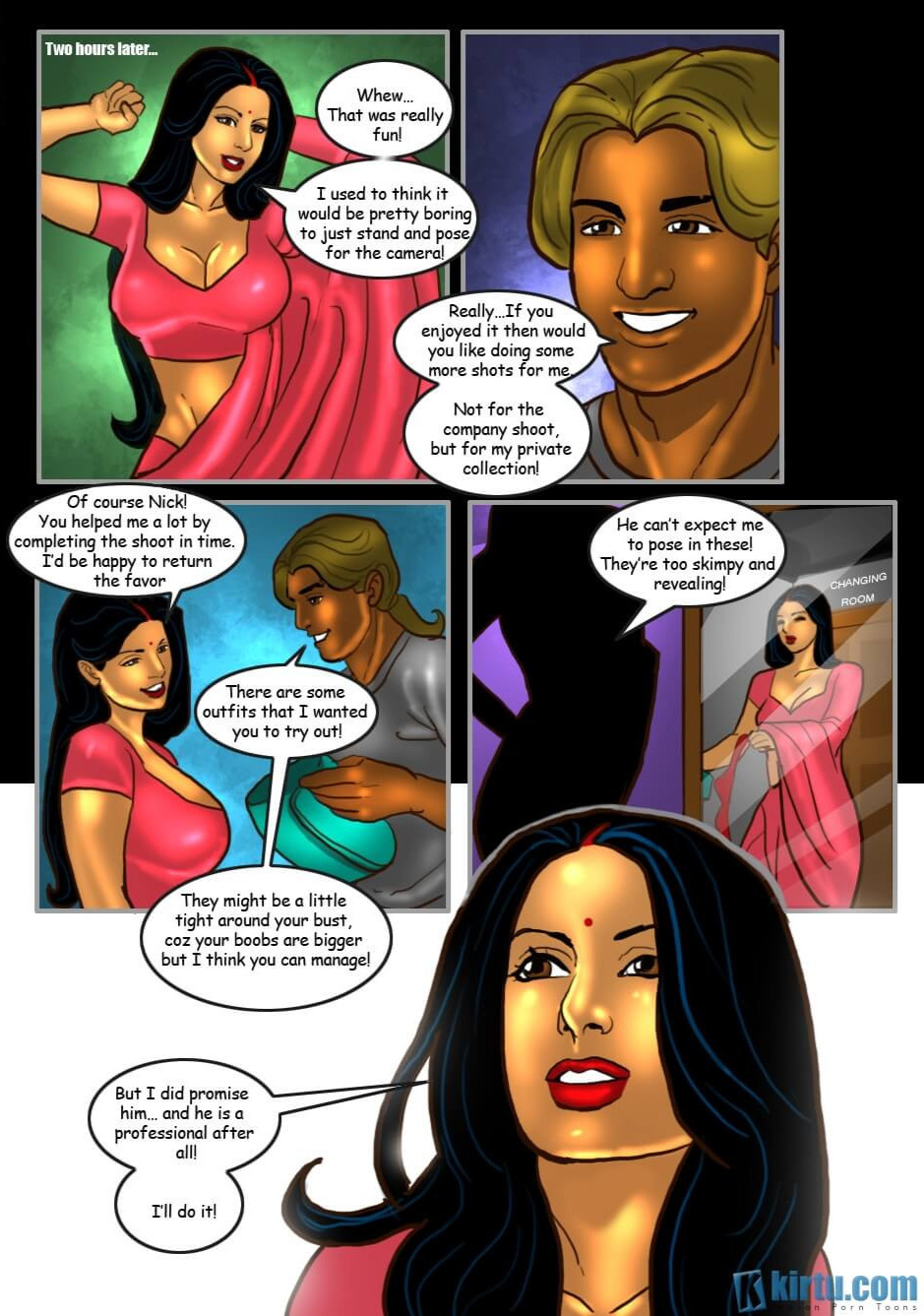 Savita Bhabhi Episode 26 The Photoshoot (English) - Page 11
