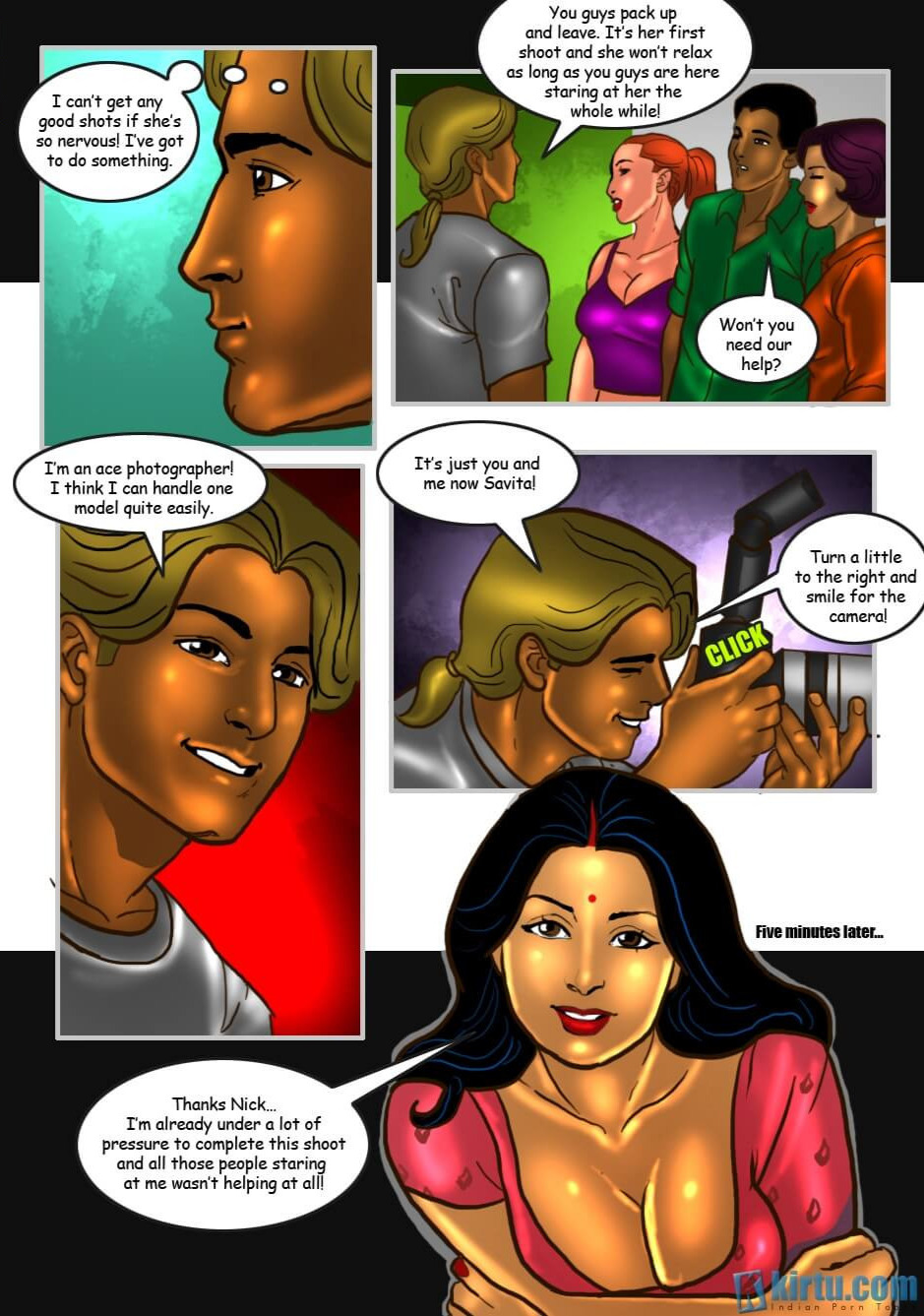 Savita Bhabhi Episode 26 The Photoshoot (English) - Page 9