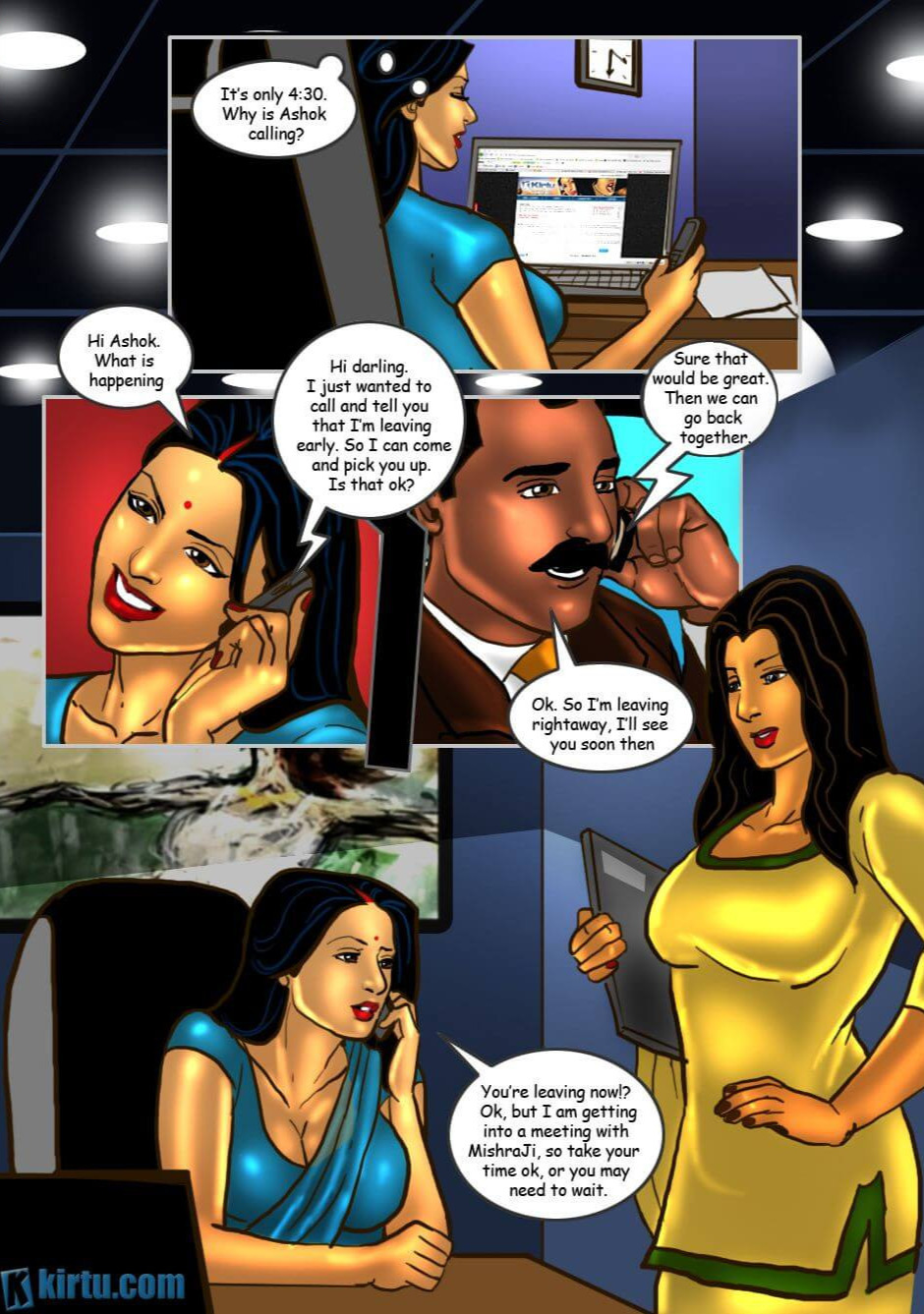 Savita Bhabhi Episode 28 Business OR AND Pleasure (English) - Page 3