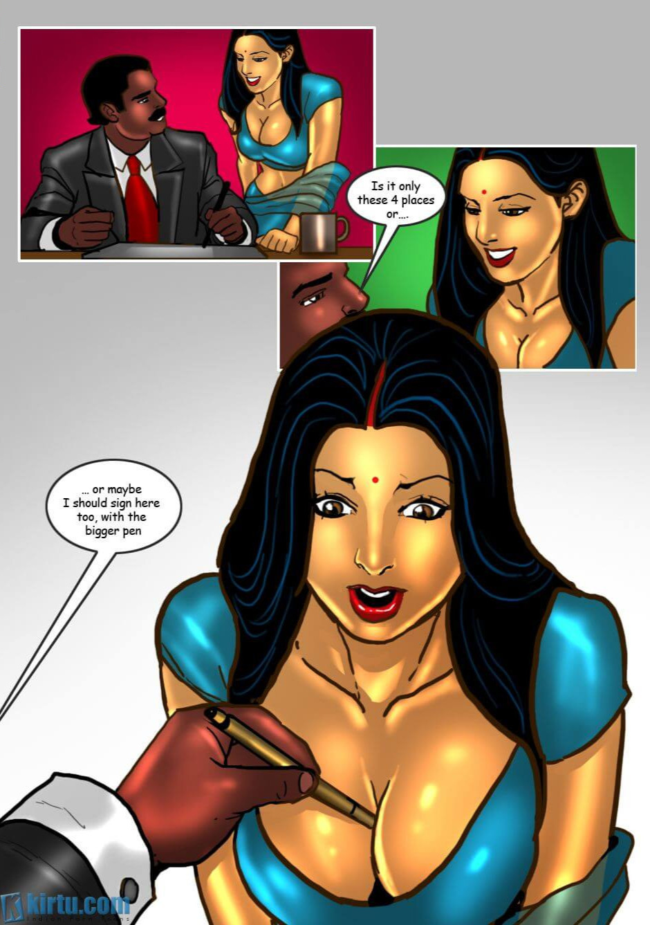 Savita Bhabhi Episode 28 Business OR AND Pleasure (English) - Page 5