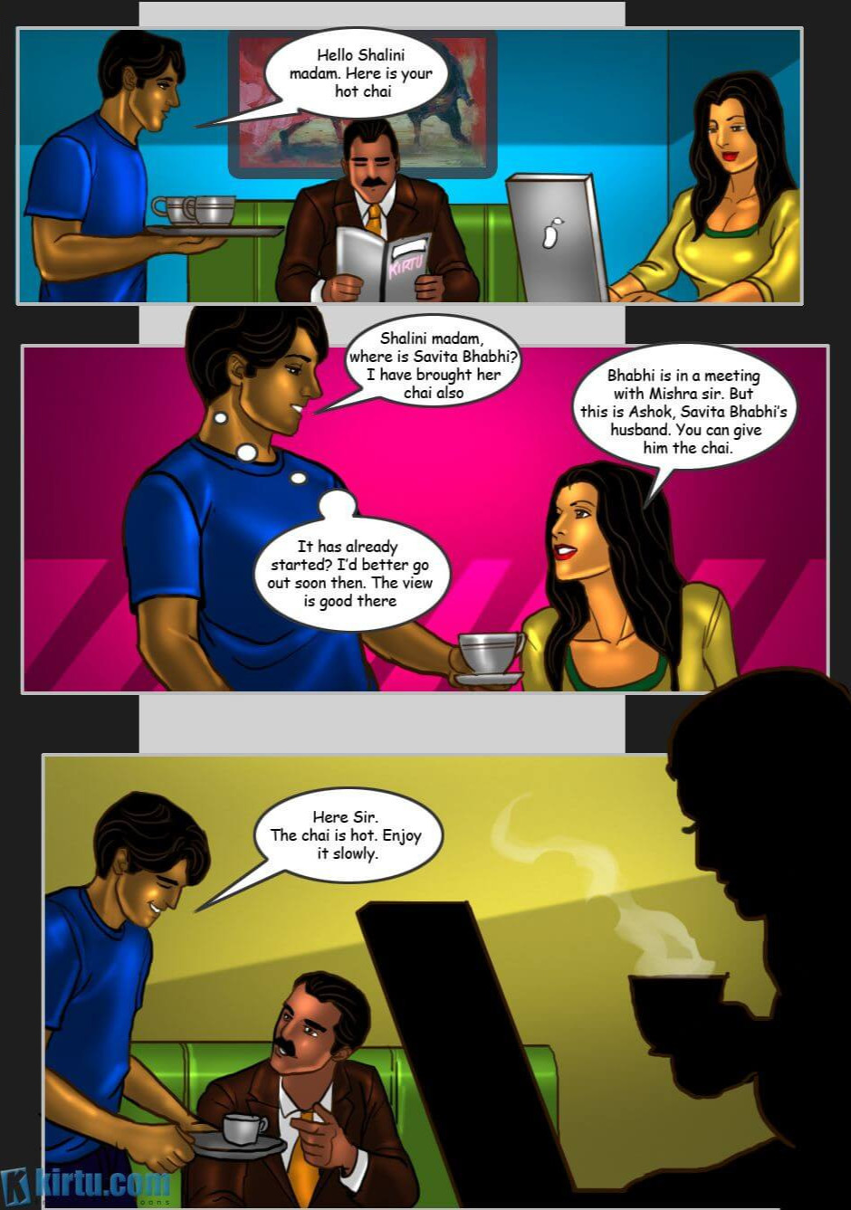 Savita Bhabhi Episode 28 Business OR AND Pleasure (English) - Page 9