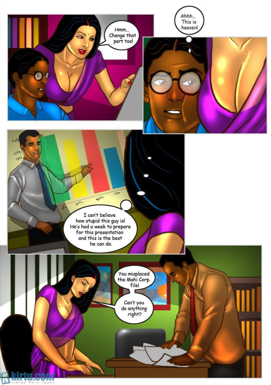 Savita Bhabhi Episode 29 The Intern (English) - Page 8