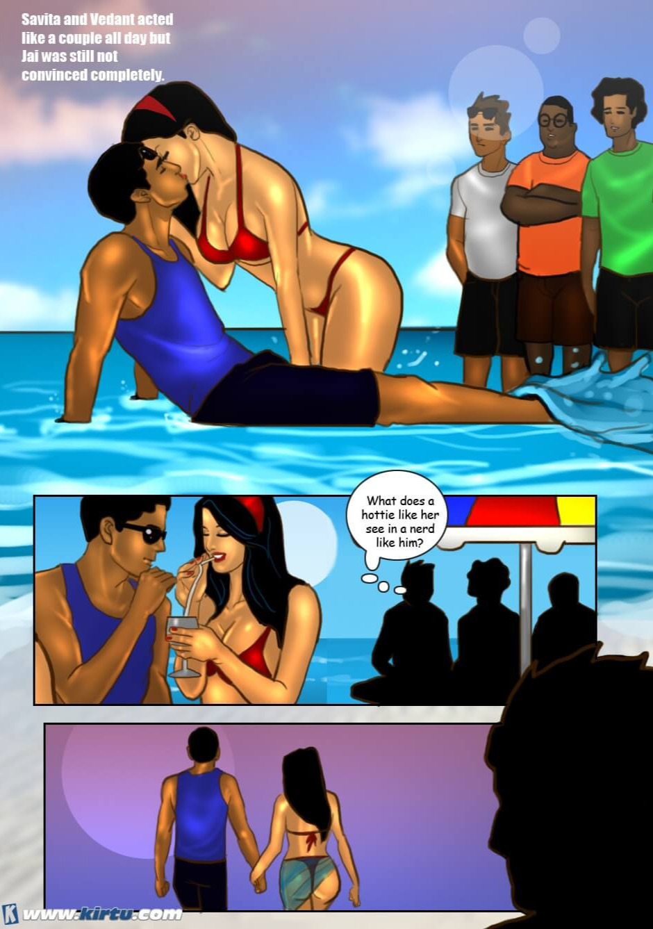 Savita Bhabhi Episode 33 Sexy Summer Beach (English) - Page 10