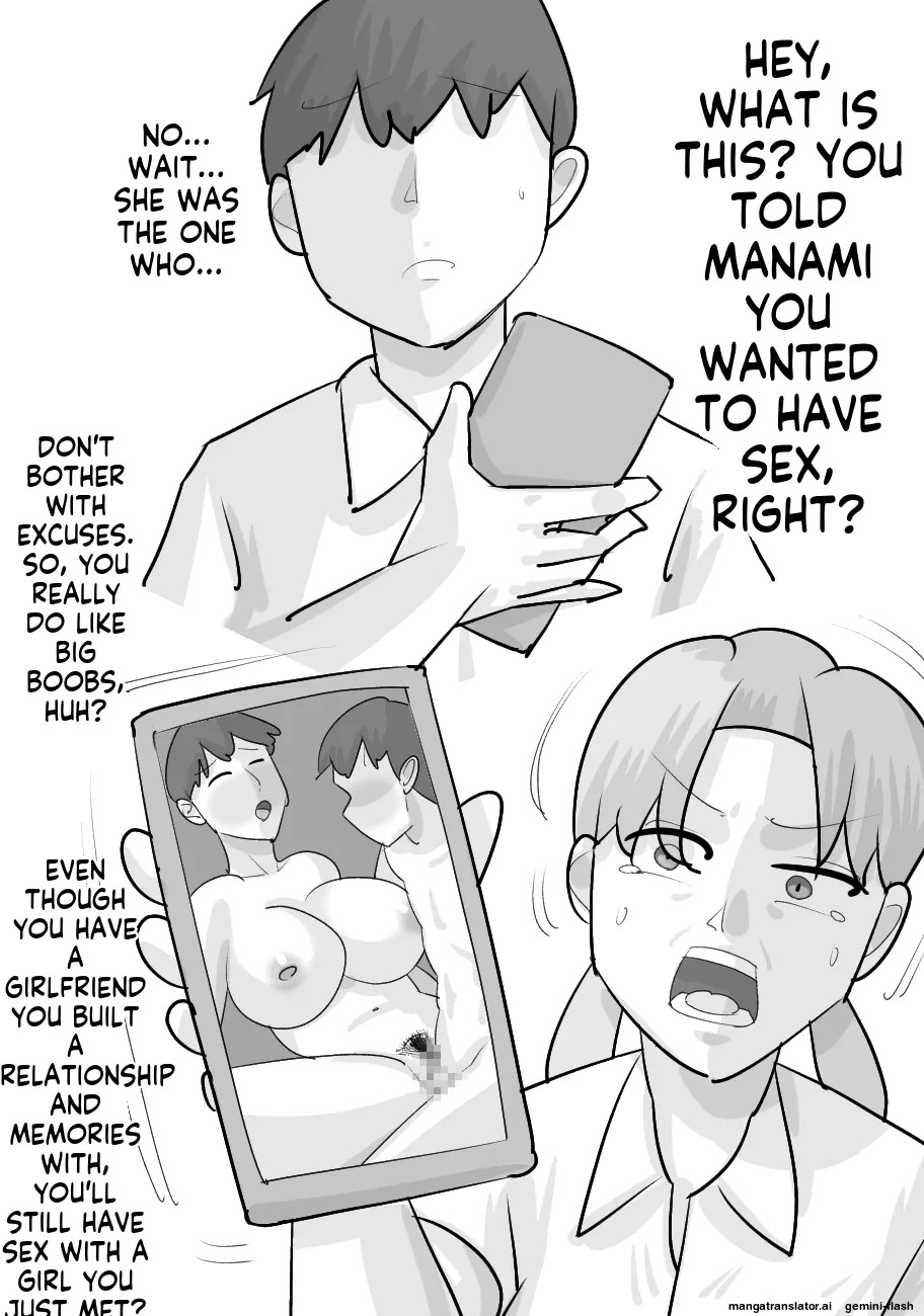 [Penchapen] Tanpatsu Busu Deka Onna ni Netorareru Kareshi [English] - Page 42