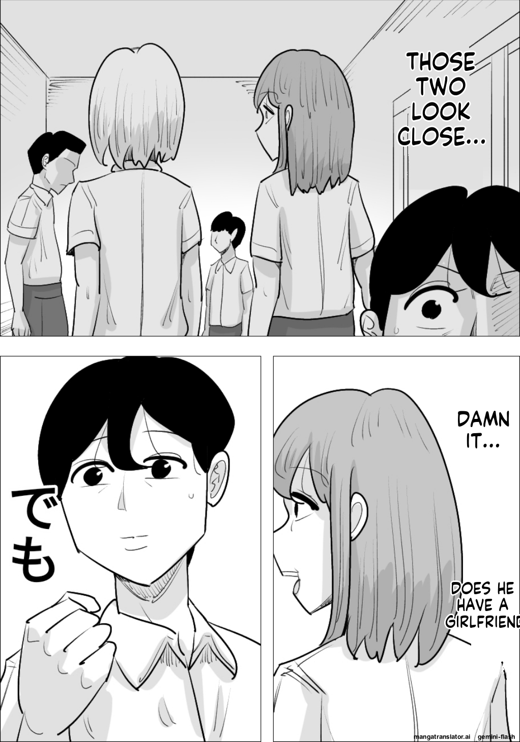 [Penchapen] A boyfriend who was stolen by a handsome, cool-looking woman [English] - Page 32