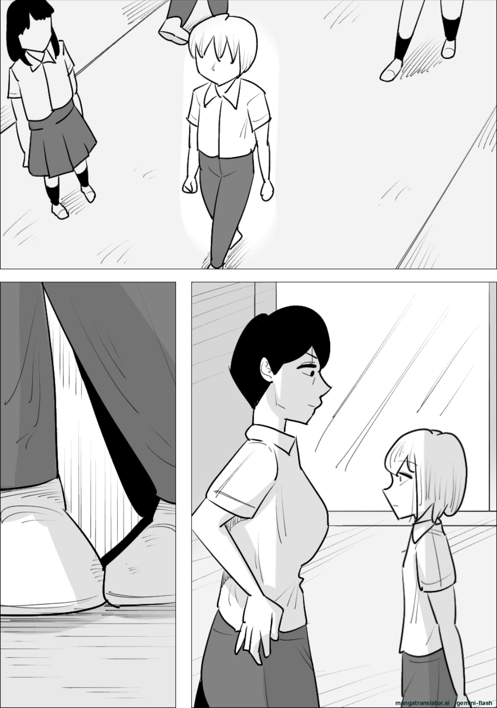 [Penchapen] A boyfriend who was stolen by a handsome, cool-looking woman [English] - Page 35
