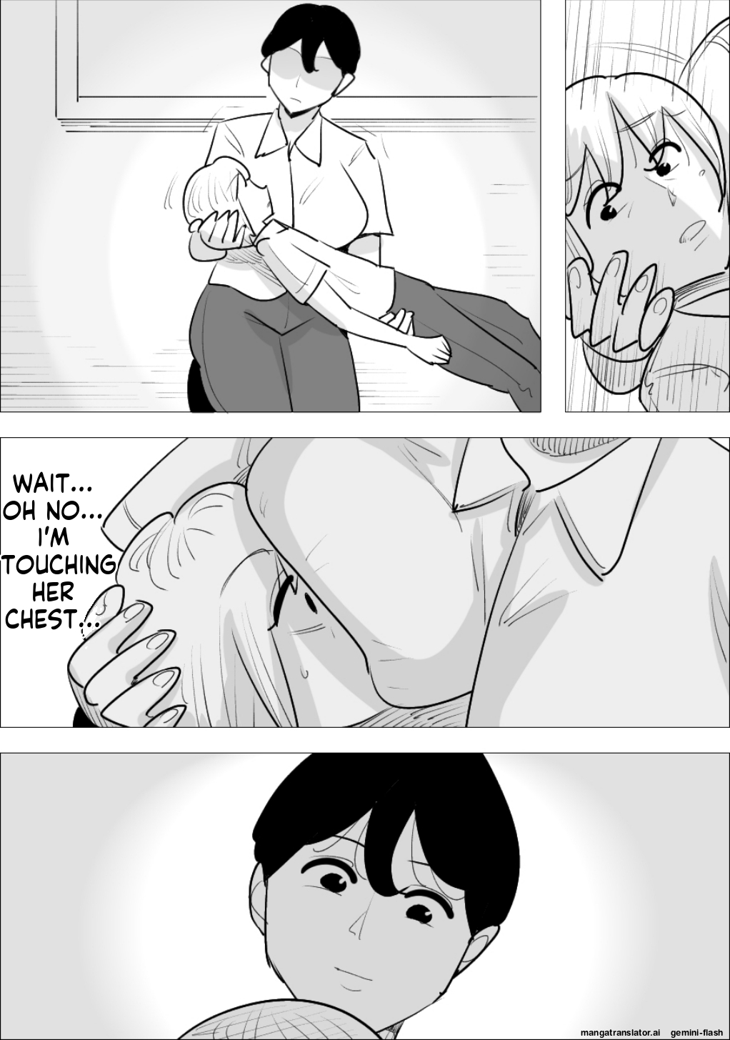 [Penchapen] A boyfriend who was stolen by a handsome, cool-looking woman [English] - Page 38