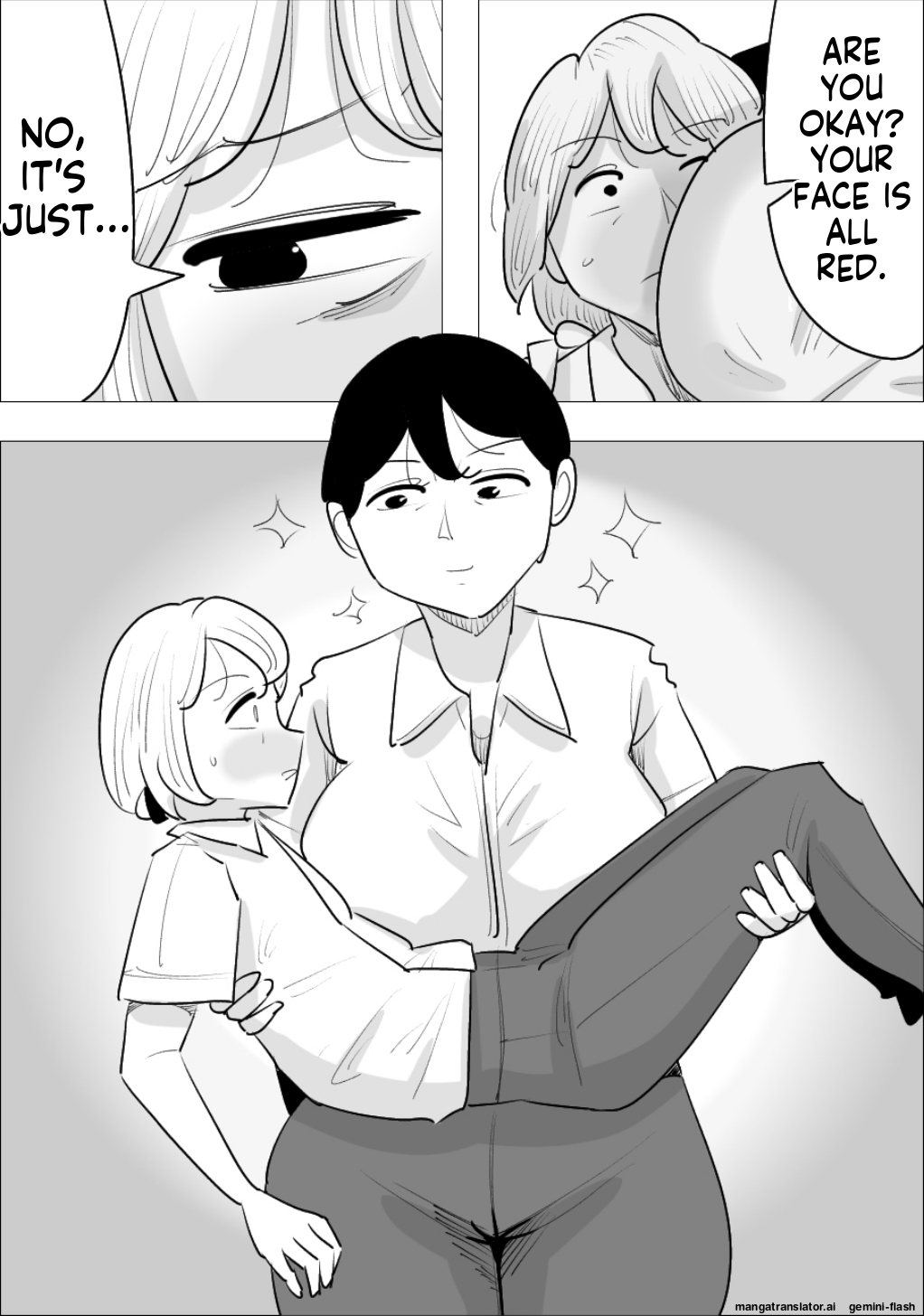 [Penchapen] A boyfriend who was stolen by a handsome, cool-looking woman [English] - Page 39
