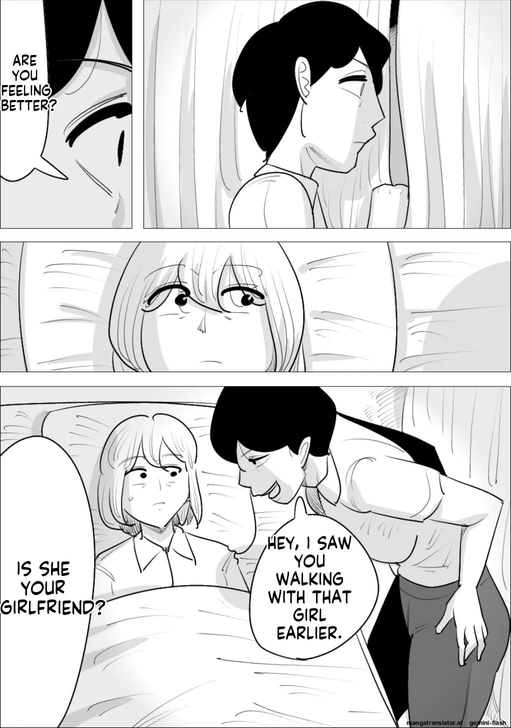 [Penchapen] A boyfriend who was stolen by a handsome, cool-looking woman [English] - Page 43