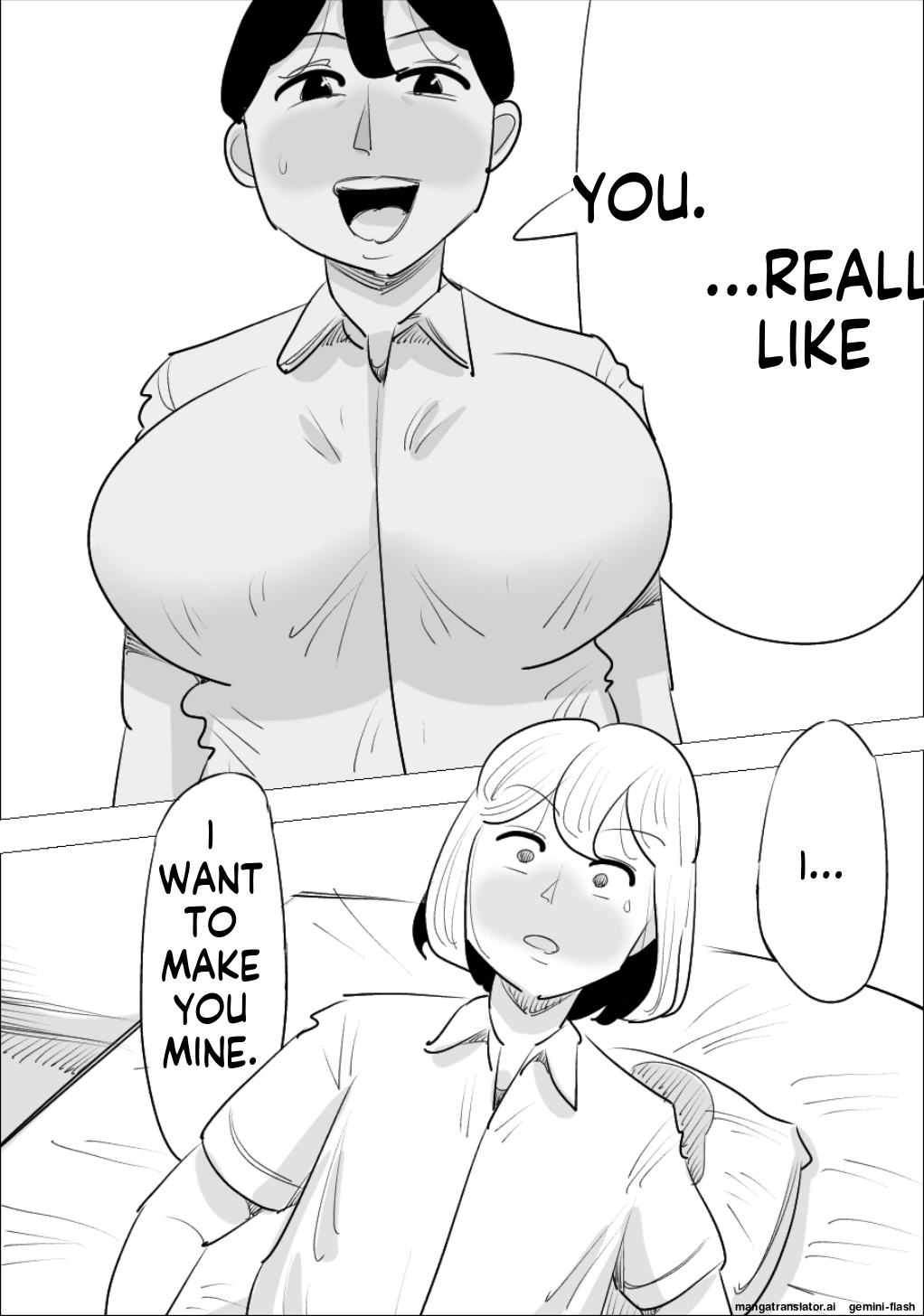 [Penchapen] A boyfriend who was stolen by a handsome, cool-looking woman [English] - Page 47