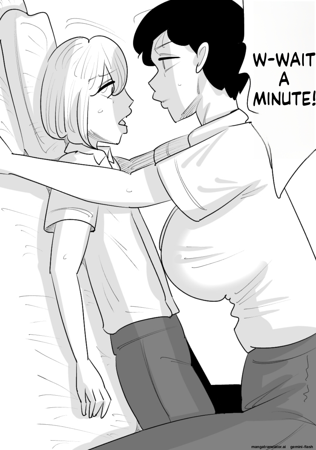 [Penchapen] A boyfriend who was stolen by a handsome, cool-looking woman [English] - Page 48