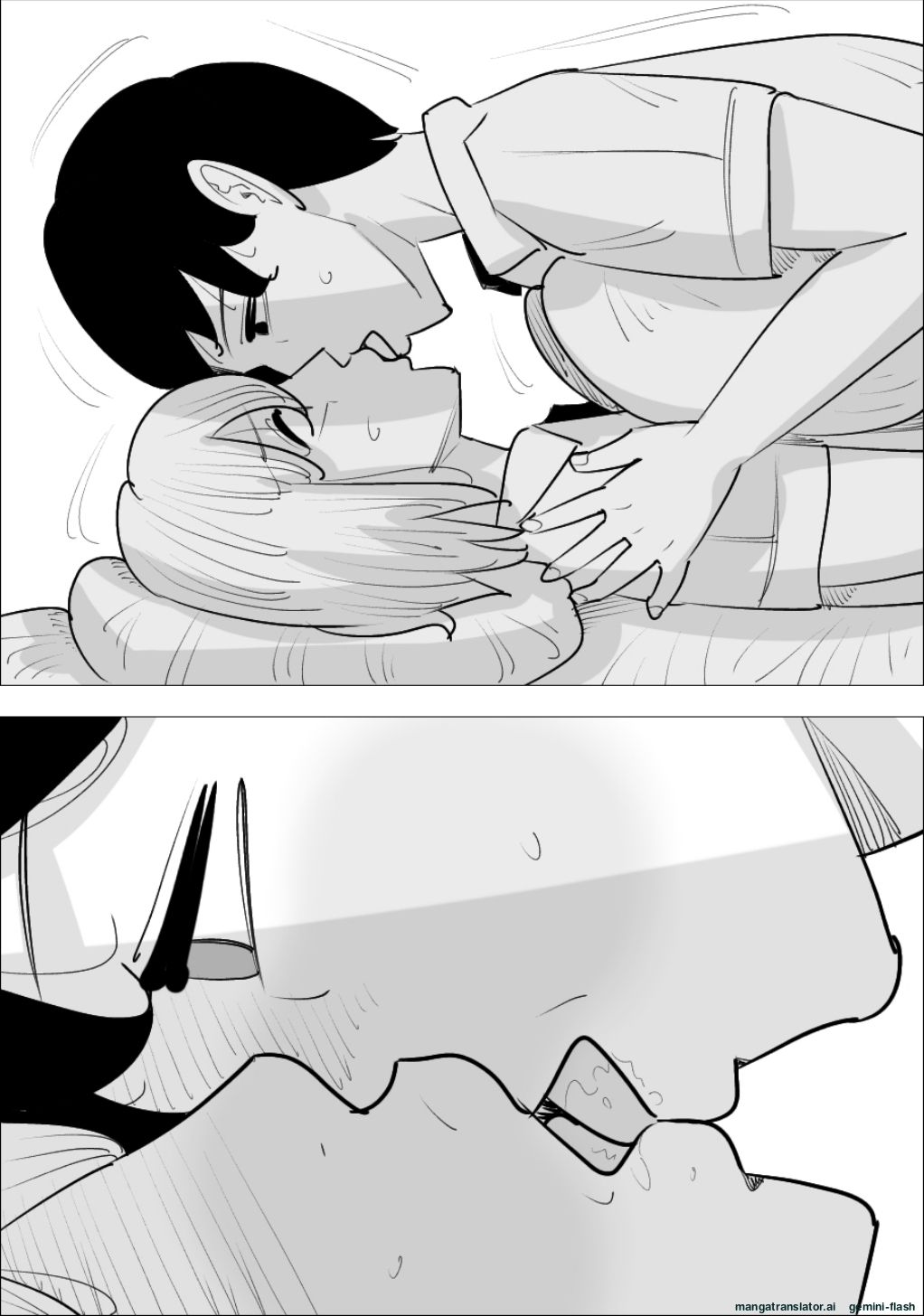[Penchapen] A boyfriend who was stolen by a handsome, cool-looking woman [English] - Page 49