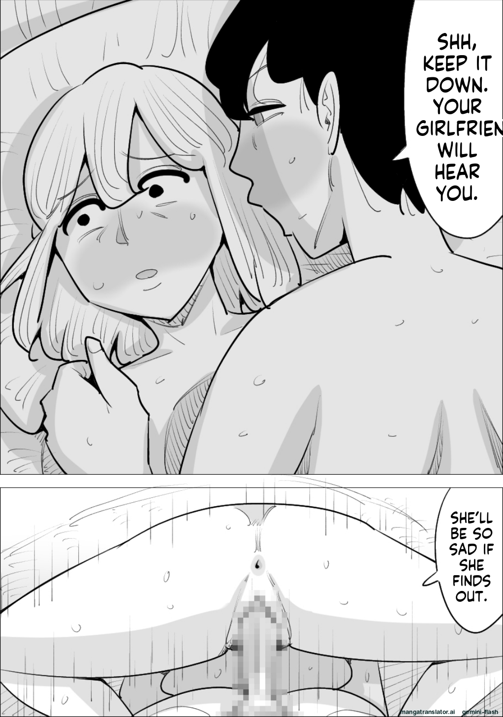 [Penchapen] A boyfriend who was stolen by a handsome, cool-looking woman [English] - Page 77