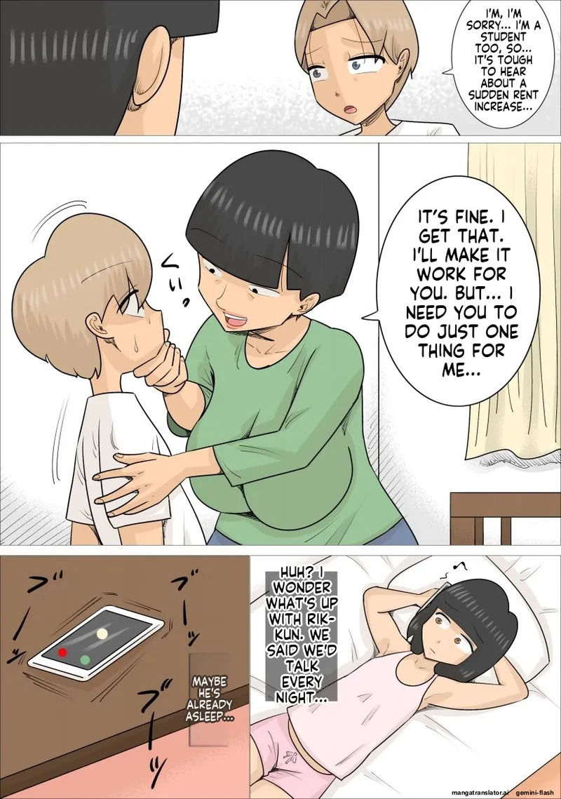 [Penchapen] A boyfriend who was stolen by three unattractive mature women speaking Kansai dialect (bob cut, fat, and underbite [English] - Page 10