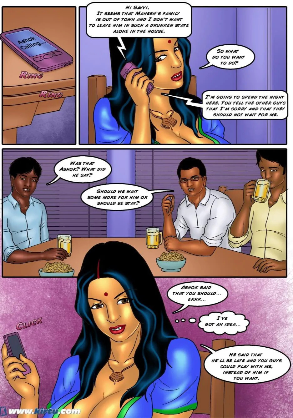 Savita Bhabhi Episode 36 Ashok's Card Game (English) - Page 11