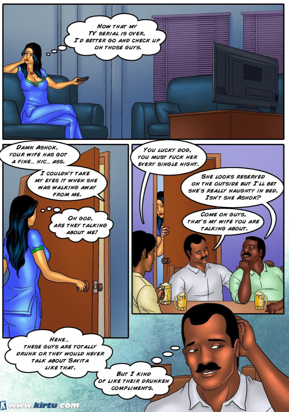 Savita Bhabhi Episode 36 Ashok's Card Game (English) - Page 8